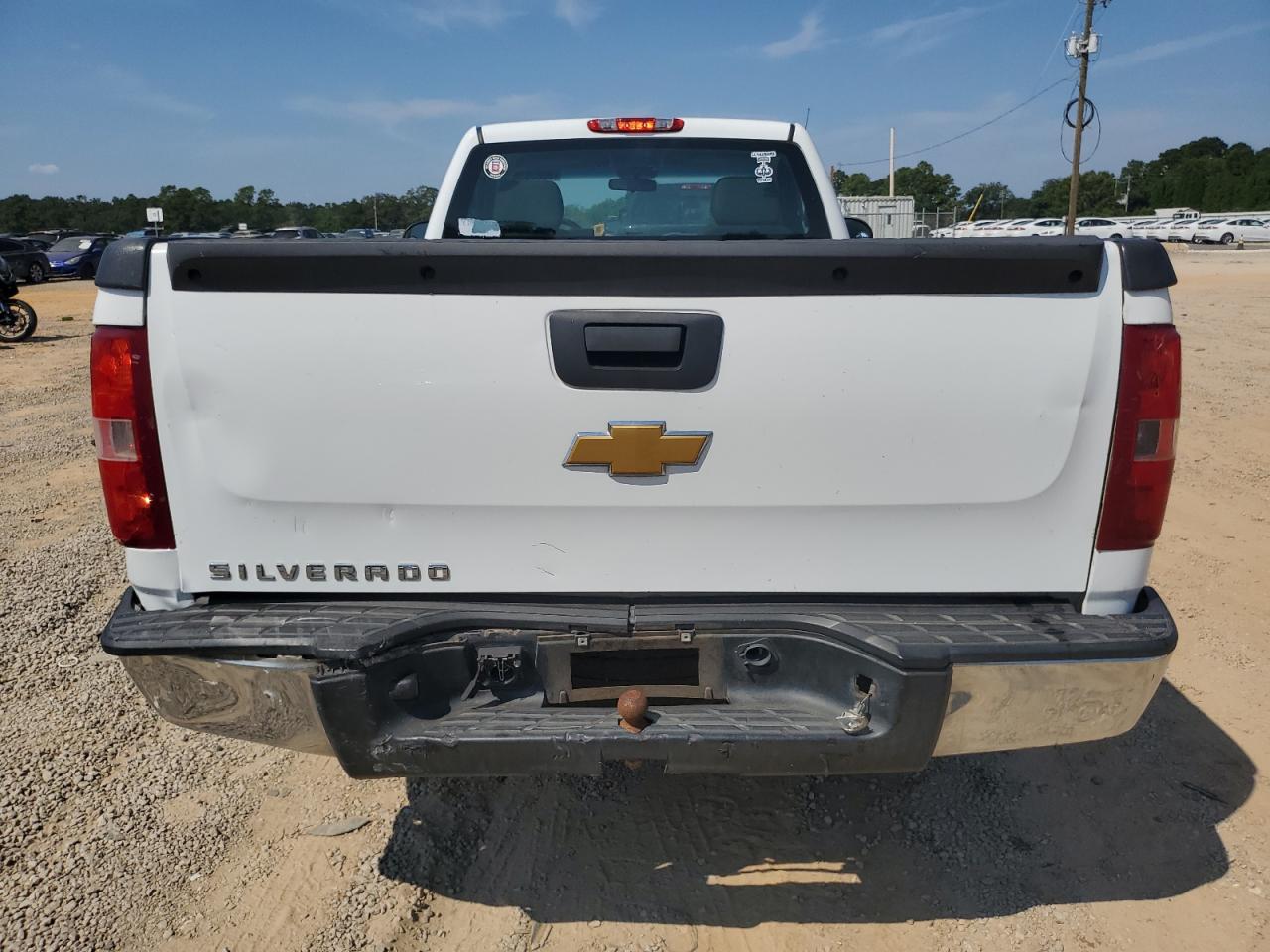 2013 Chevrolet Silverado C1500 White vin: 1GCNCPEX4DZ175963