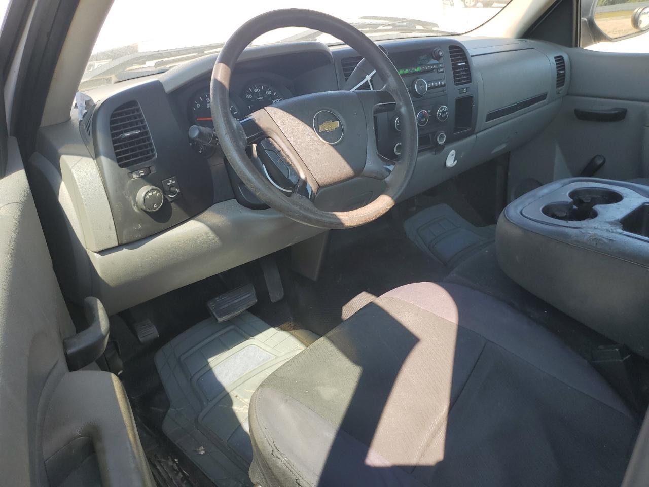 2013 Chevrolet Silverado C1500 White vin: 1GCNCPEX4DZ175963