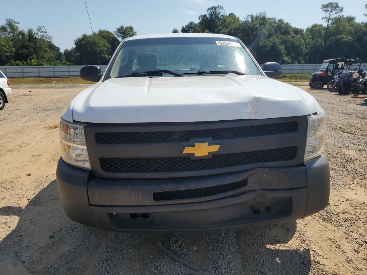 2013 Chevrolet Silverado C1500 White vin: 1GCNCPEX4DZ175963