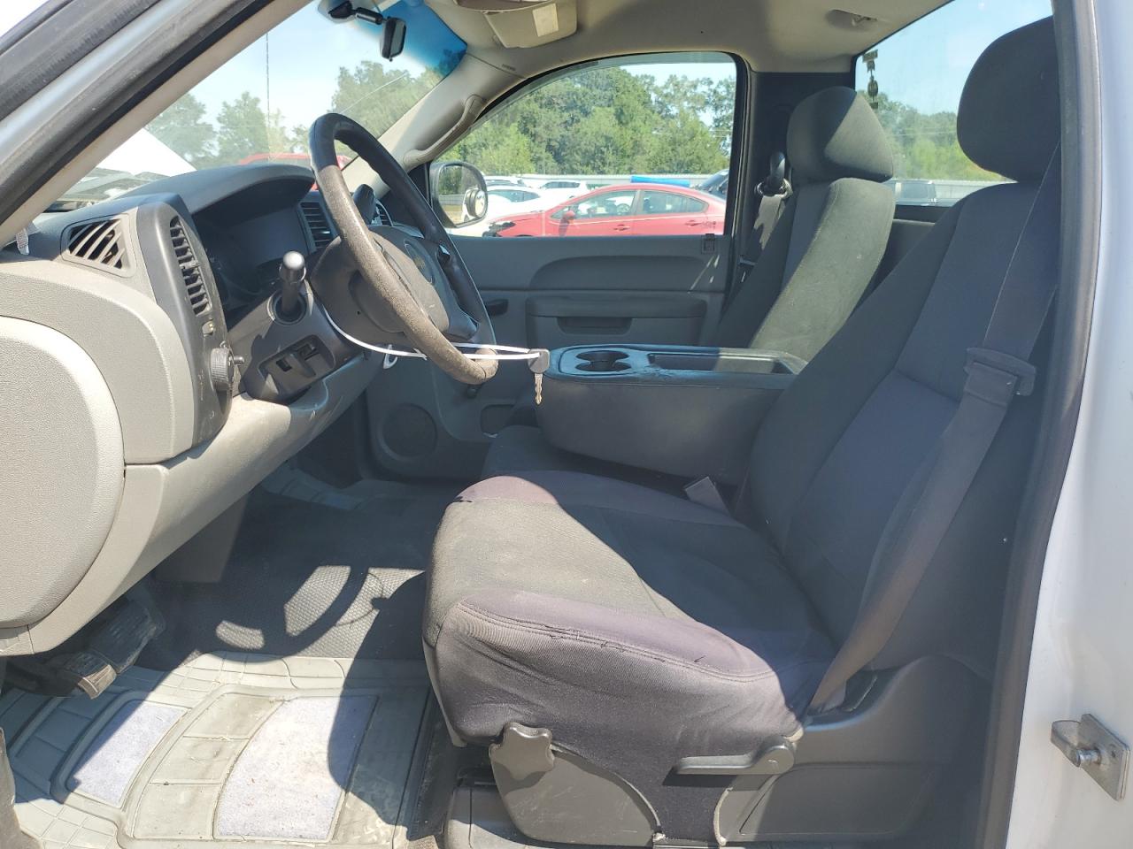 2013 Chevrolet Silverado C1500 White vin: 1GCNCPEX4DZ175963