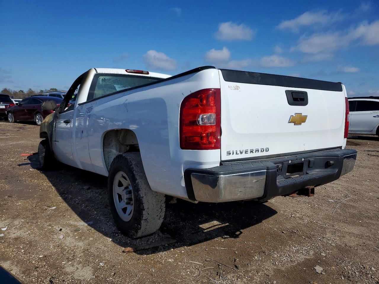 2013 Chevrolet Silverado C1500 White vin: 1GCNCPEX4DZ263198