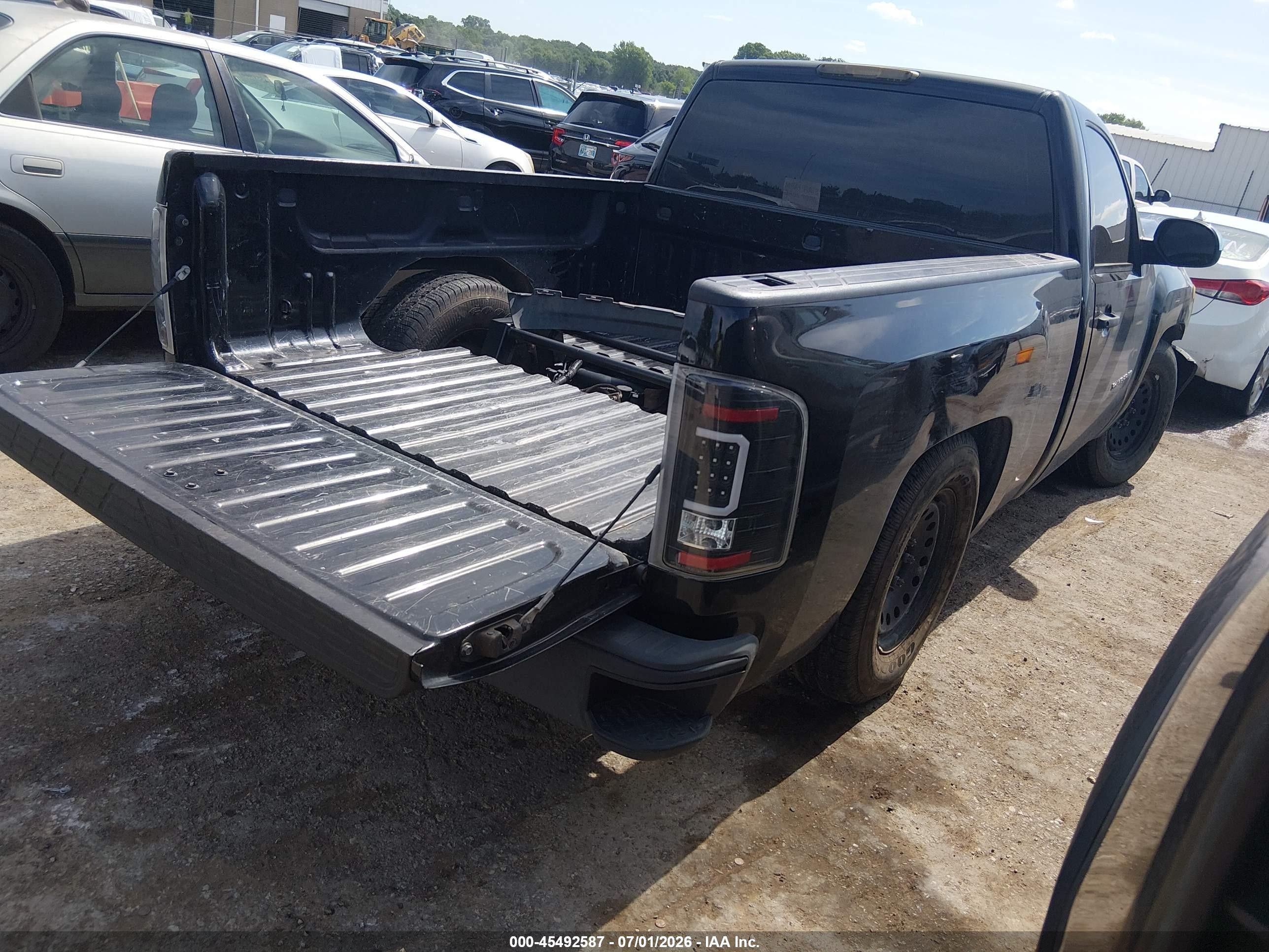 2013 Chevrolet Silverado 1500 Work Truck Black vin: 1GCNCPEX4DZ389688