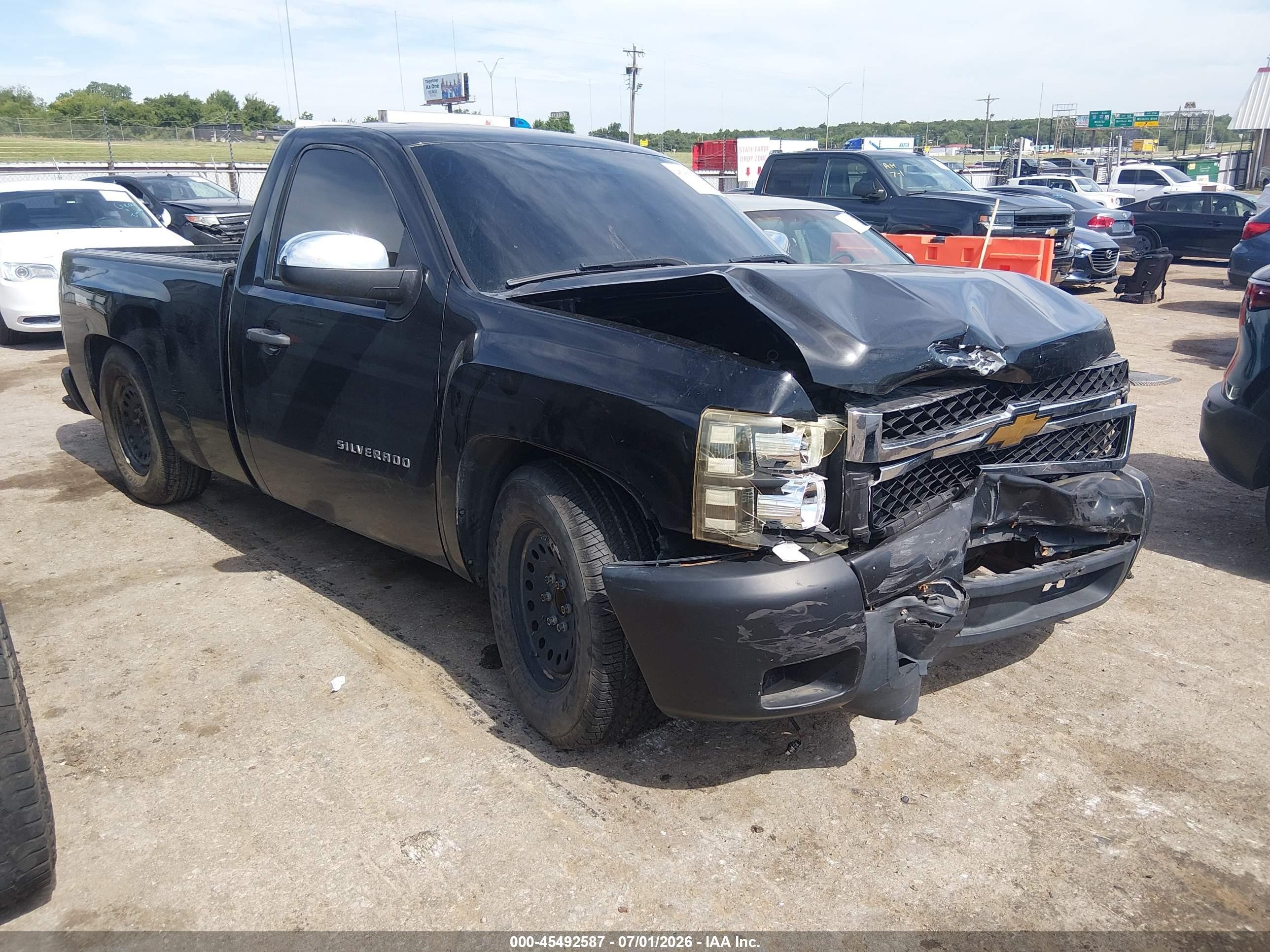 2013 Chevrolet Silverado 1500 Work Truck Black vin: 1GCNCPEX4DZ389688