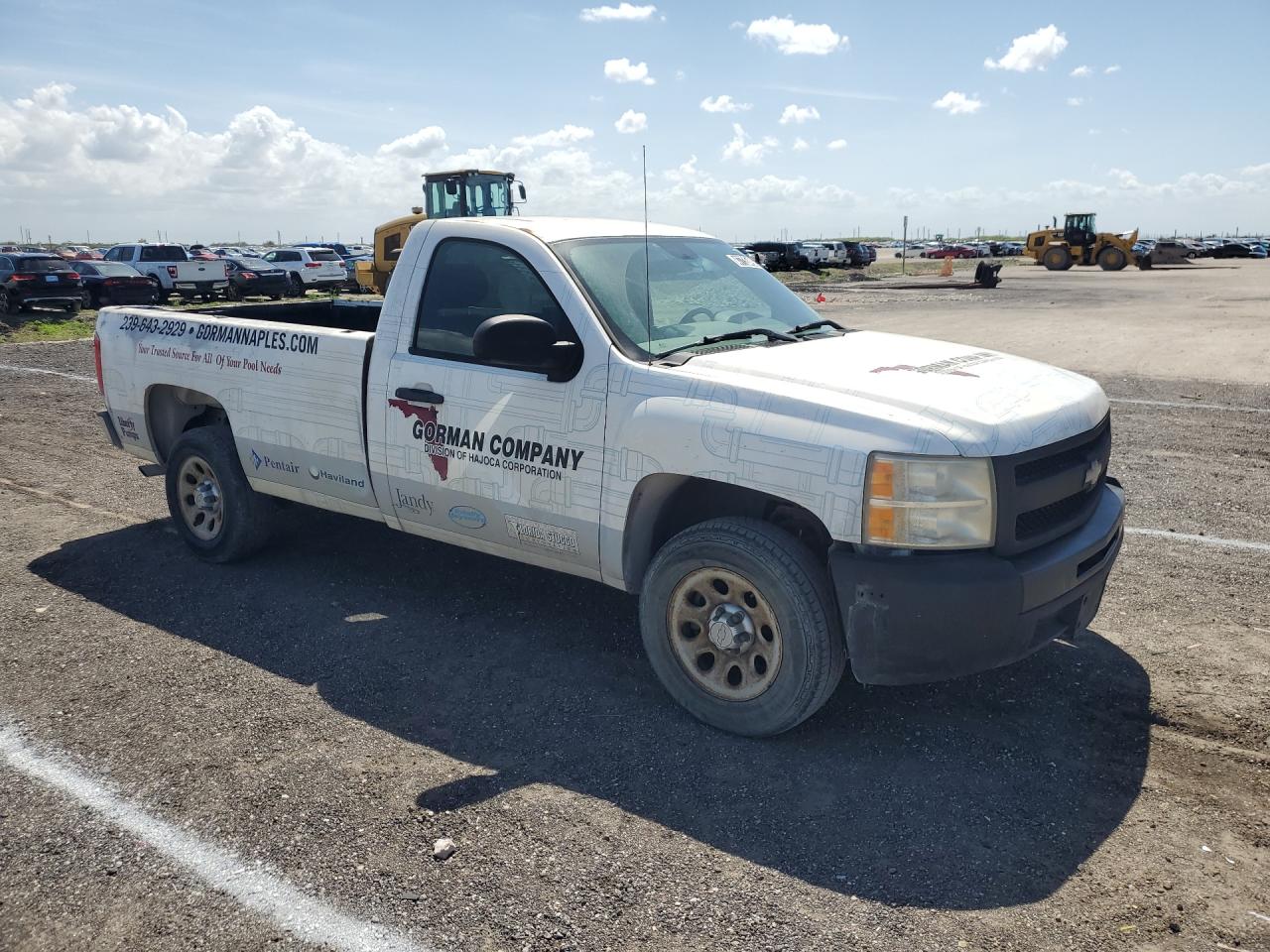 2011 Chevrolet Silverado C1500 White vin: 1GCNCPEX5BZ285322 Damage: Overall Vehicle, De-Identify, Removal Required