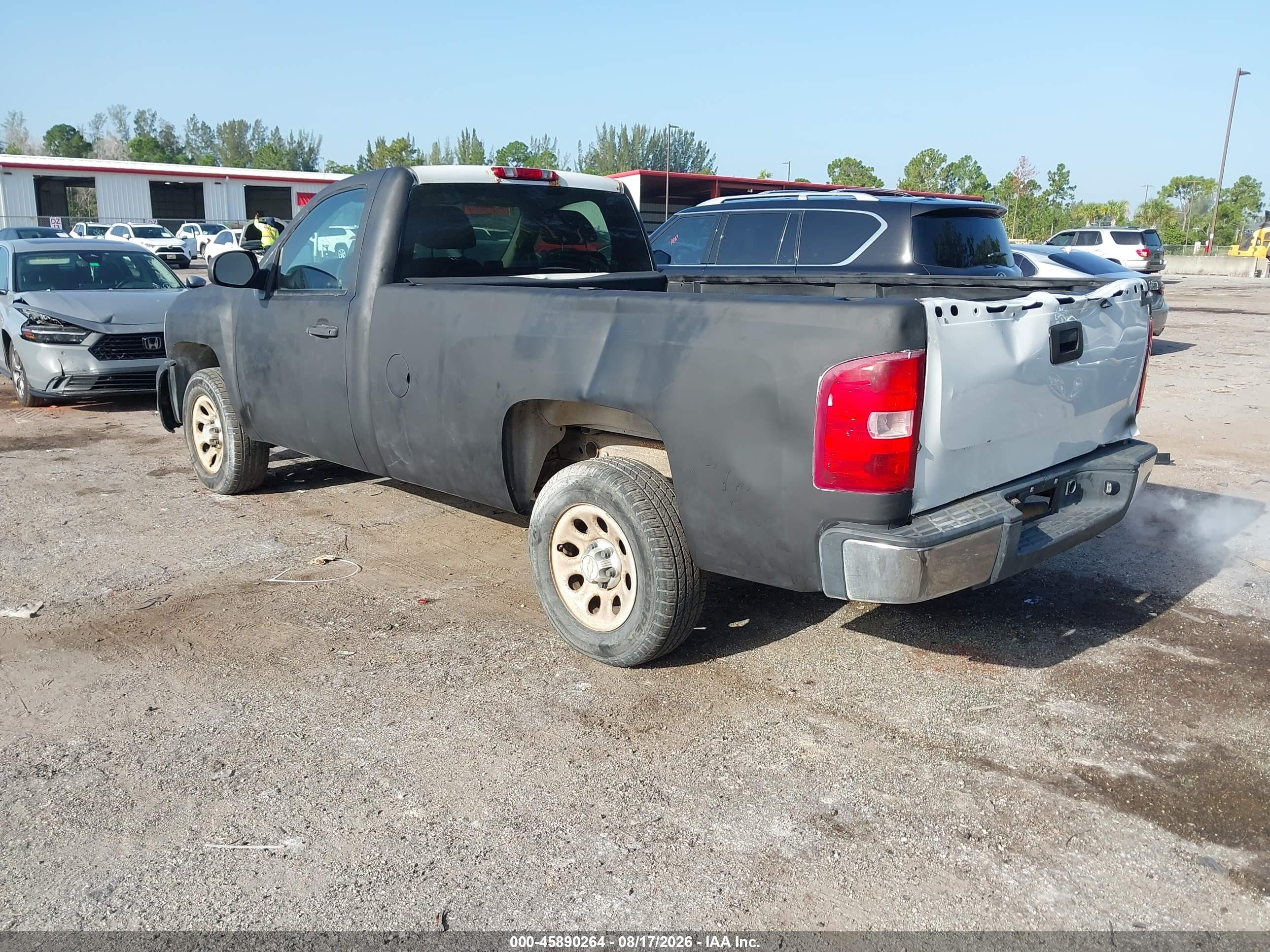 2011 Chevrolet Silverado 1500 Work Truck Черный vin: 1GCNCPEX5BZ285322