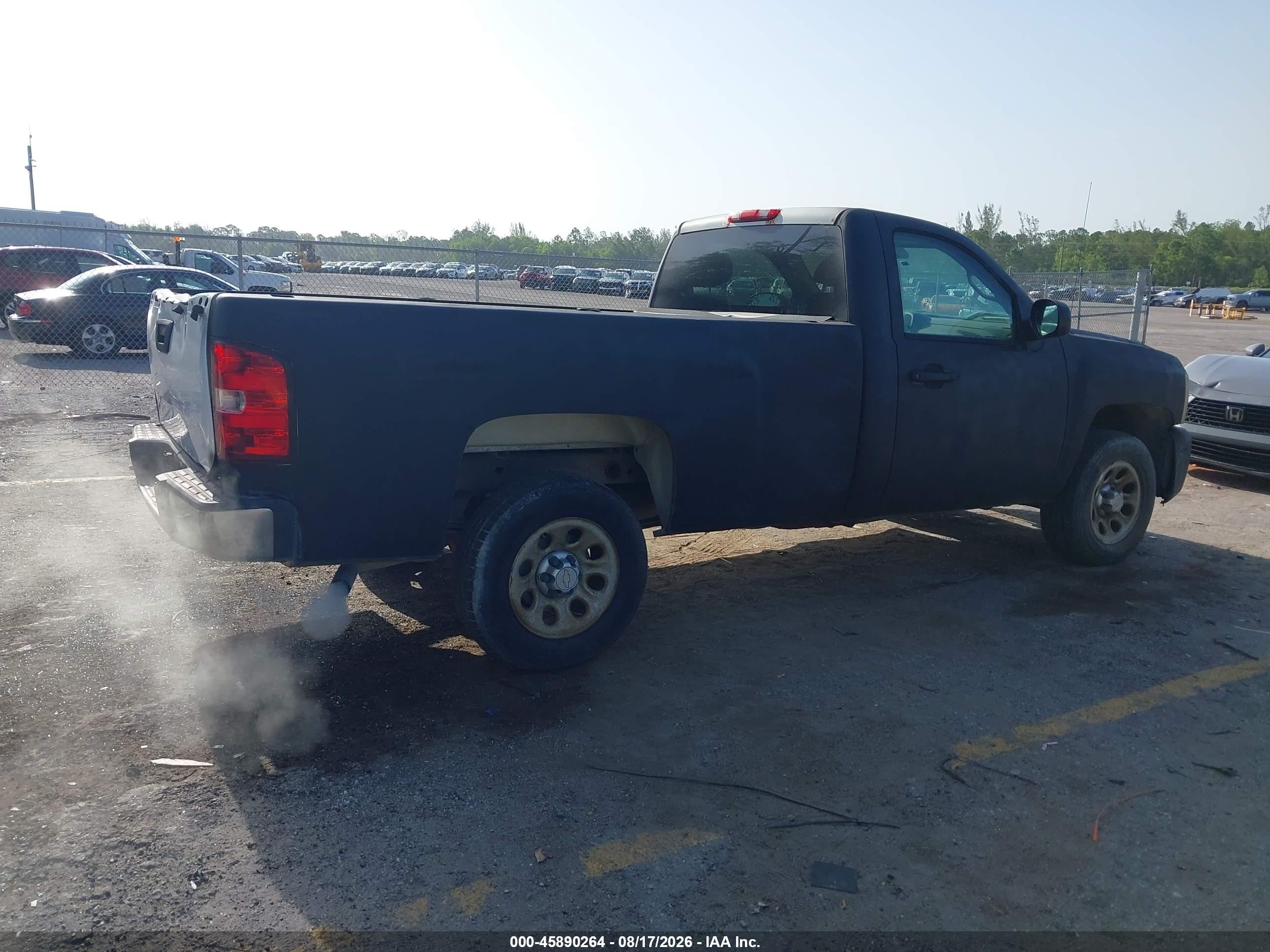 2011 Chevrolet Silverado 1500 Work Truck Черный vin: 1GCNCPEX5BZ285322
