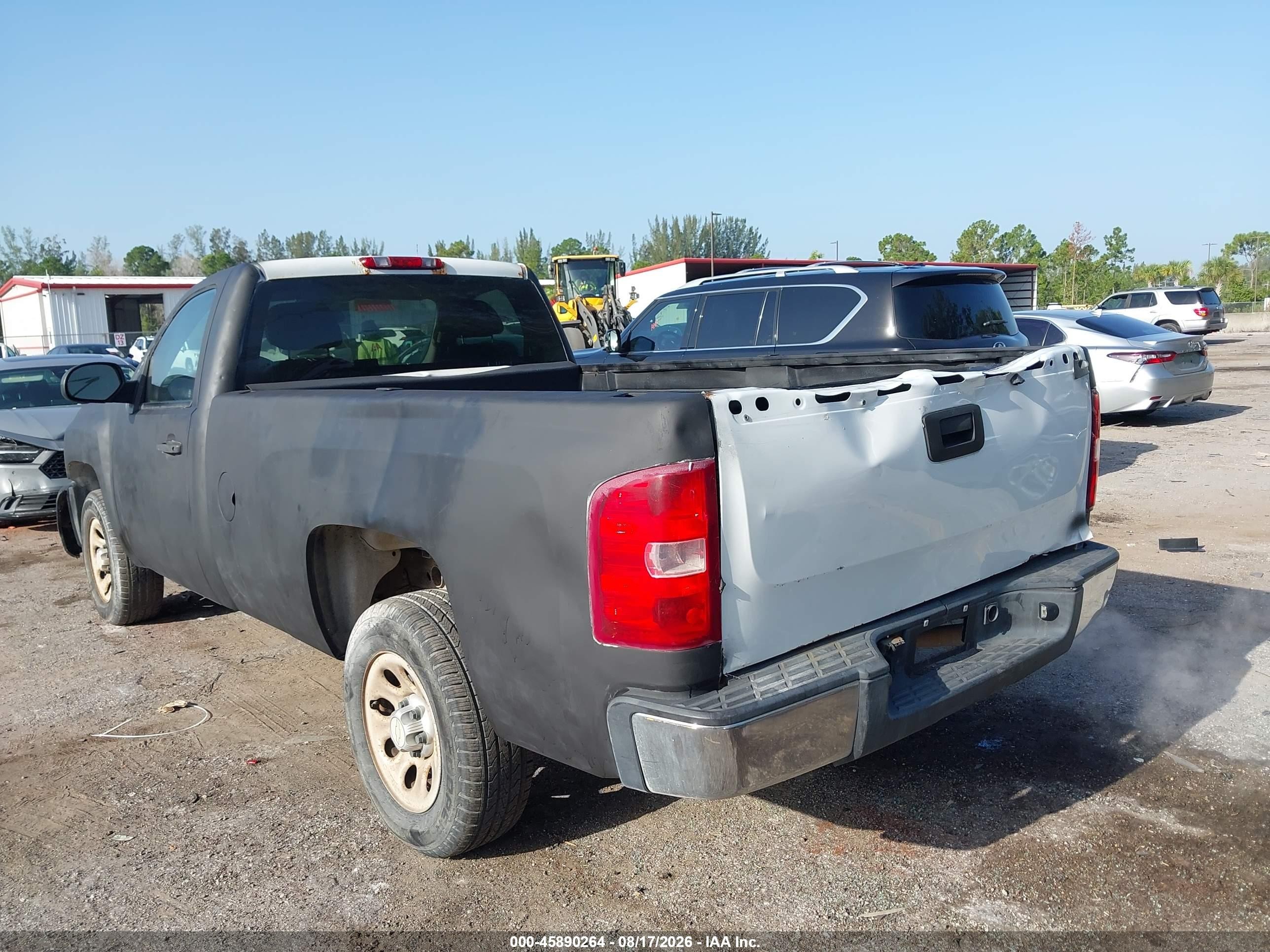 2011 Chevrolet Silverado 1500 Work Truck Черный vin: 1GCNCPEX5BZ285322