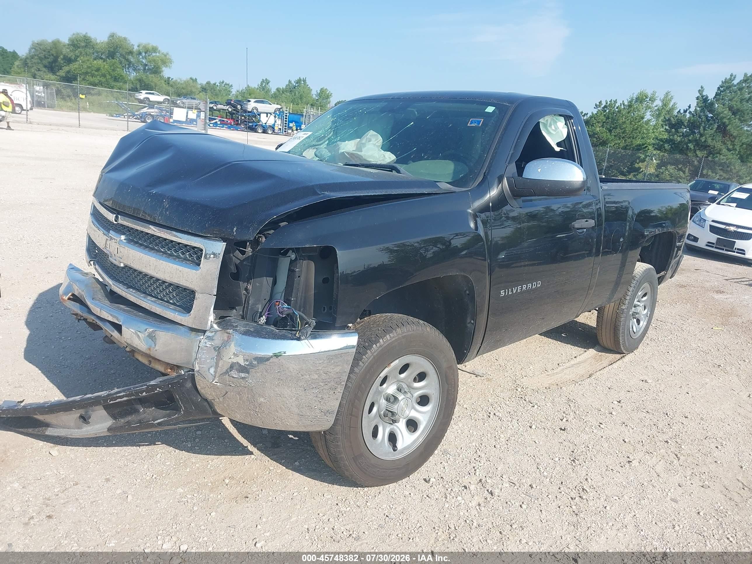 2012 Chevrolet Silverado 1500 Work Truck Black vin: 1GCNCPEX5CZ287363