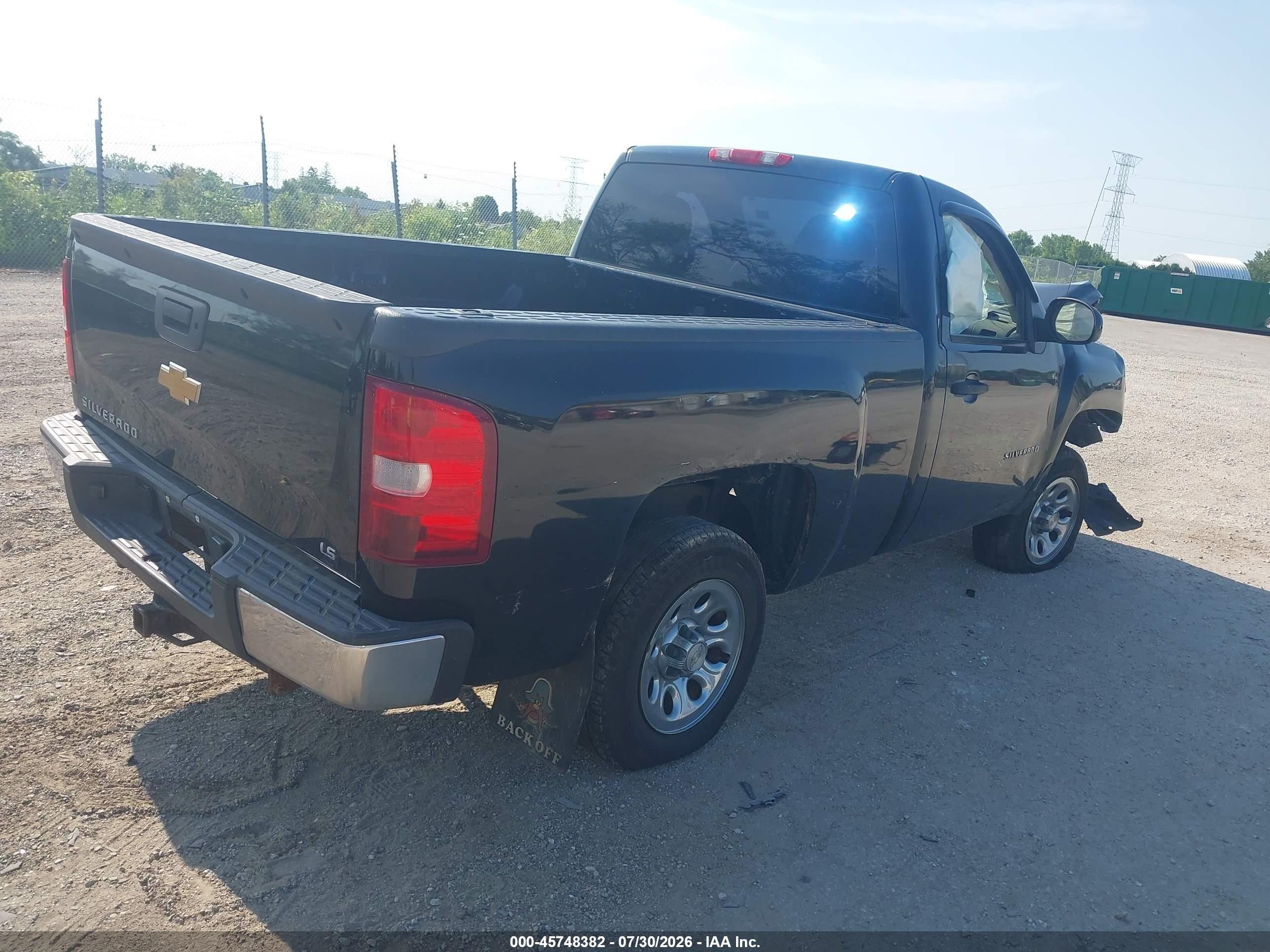2012 Chevrolet Silverado 1500 Work Truck Black vin: 1GCNCPEX5CZ287363