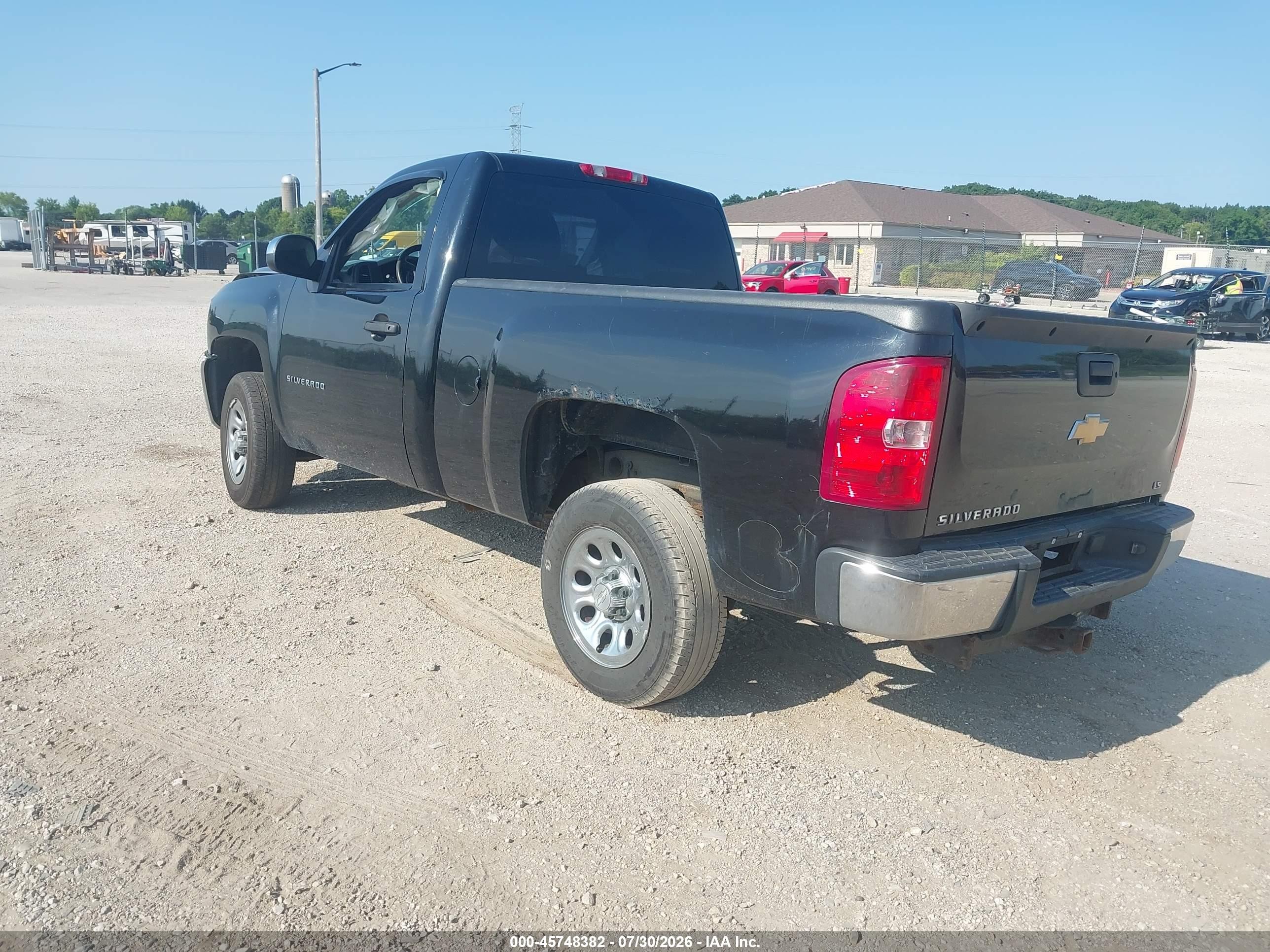 2012 Chevrolet Silverado 1500 Work Truck Black vin: 1GCNCPEX5CZ287363