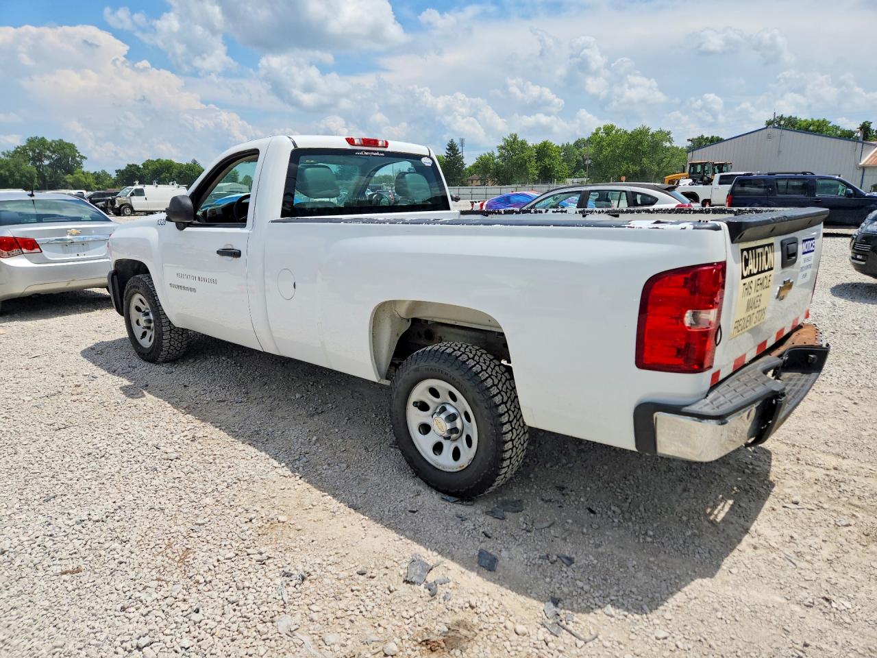 2013 Chevrolet Silverado C1500 White vin: 1GCNCPEX5DZ171954