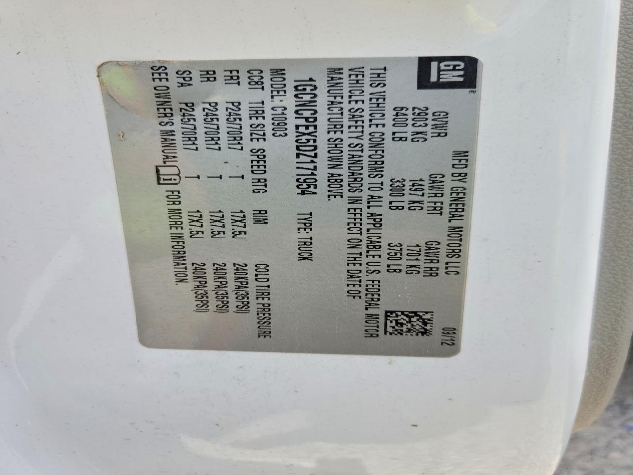 2013 Chevrolet Silverado C1500 White vin: 1GCNCPEX5DZ171954