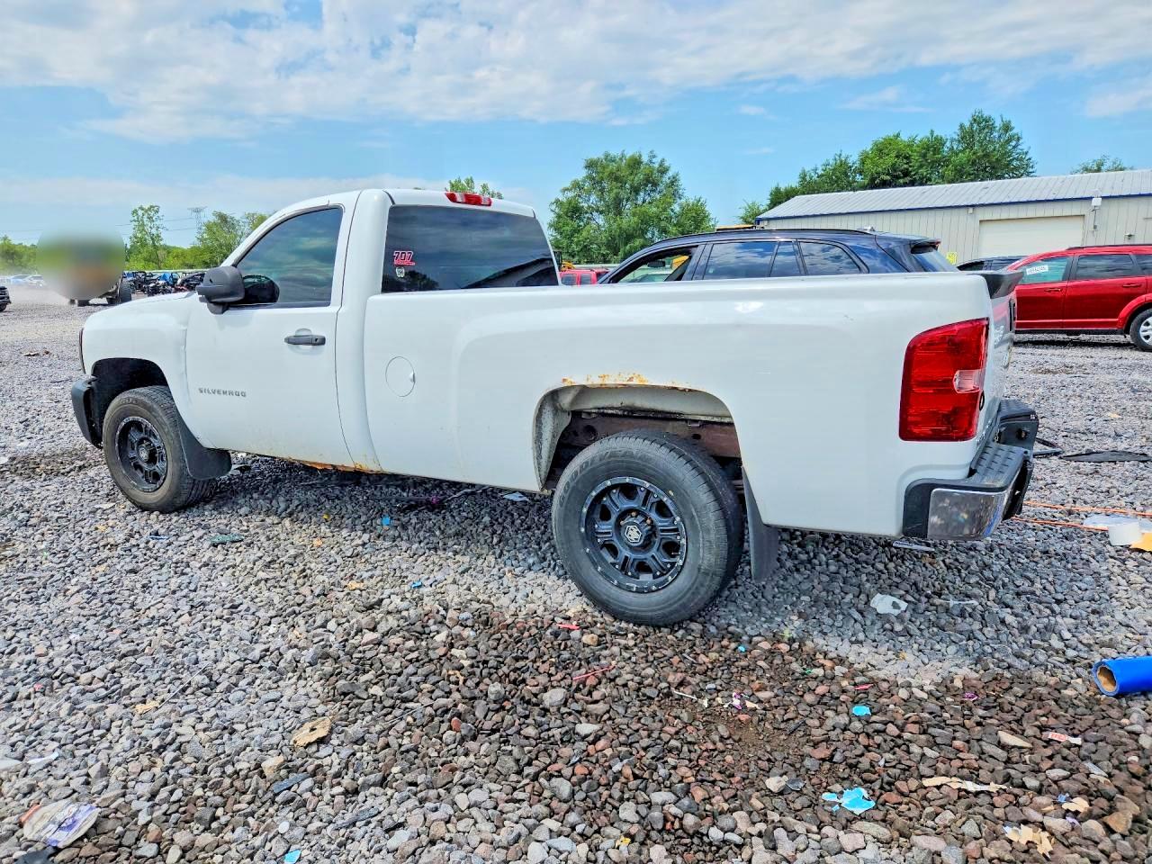 2013 Chevrolet Silverado C1500 White vin: 1GCNCPEX5DZ284657