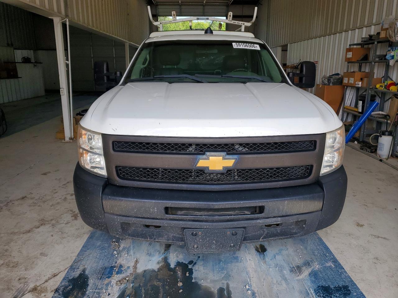 2013 Chevrolet Silverado C1500 White vin: 1GCNCPEX5DZ900082