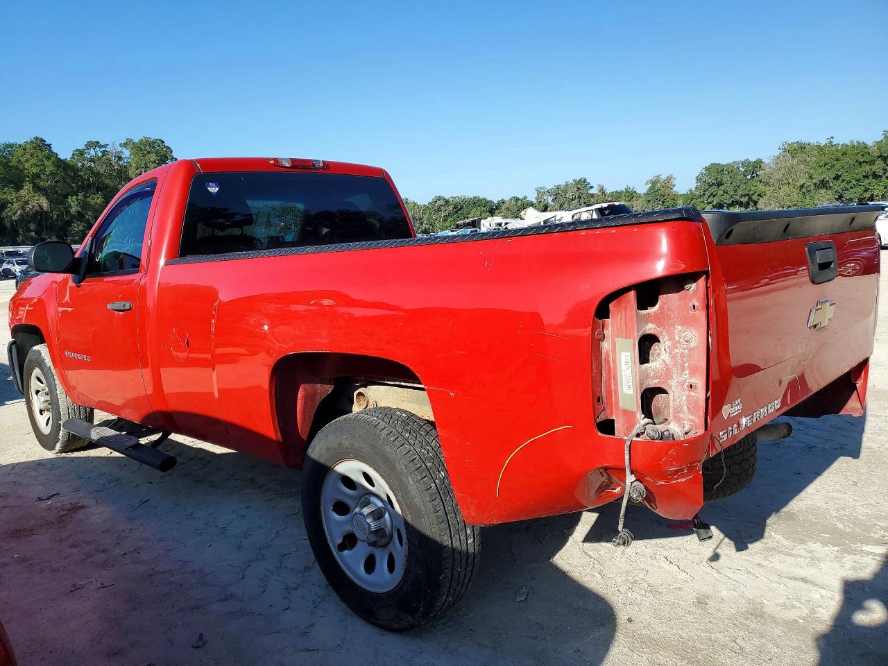 2012 Chevrolet Silverado C1500 Red vin: 1GCNCPEX6CZ211196