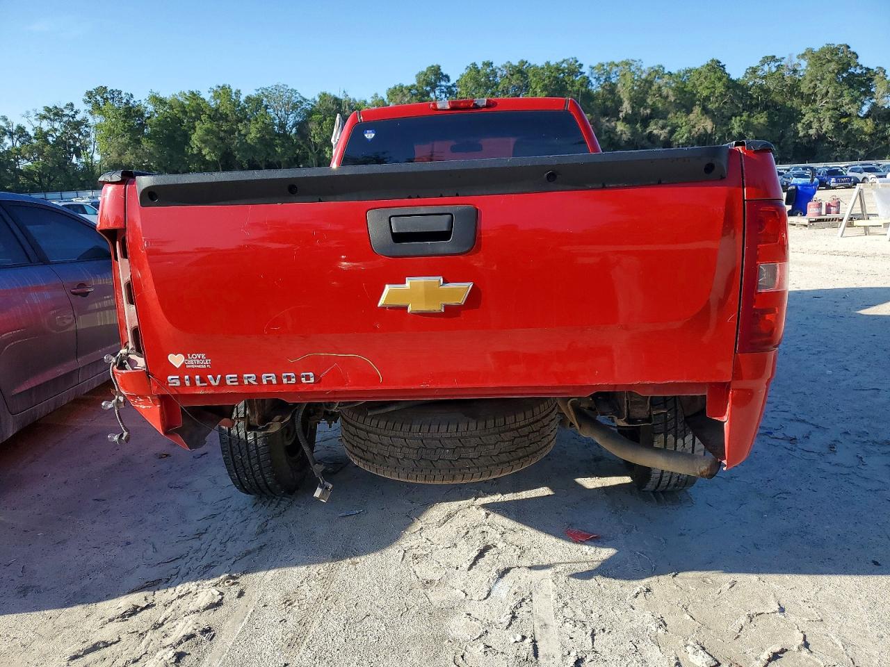 2012 Chevrolet Silverado C1500 Red vin: 1GCNCPEX6CZ211196