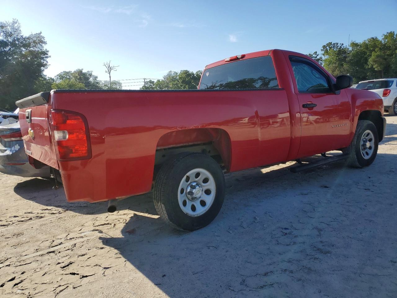 2012 Chevrolet Silverado C1500 Red vin: 1GCNCPEX6CZ211196