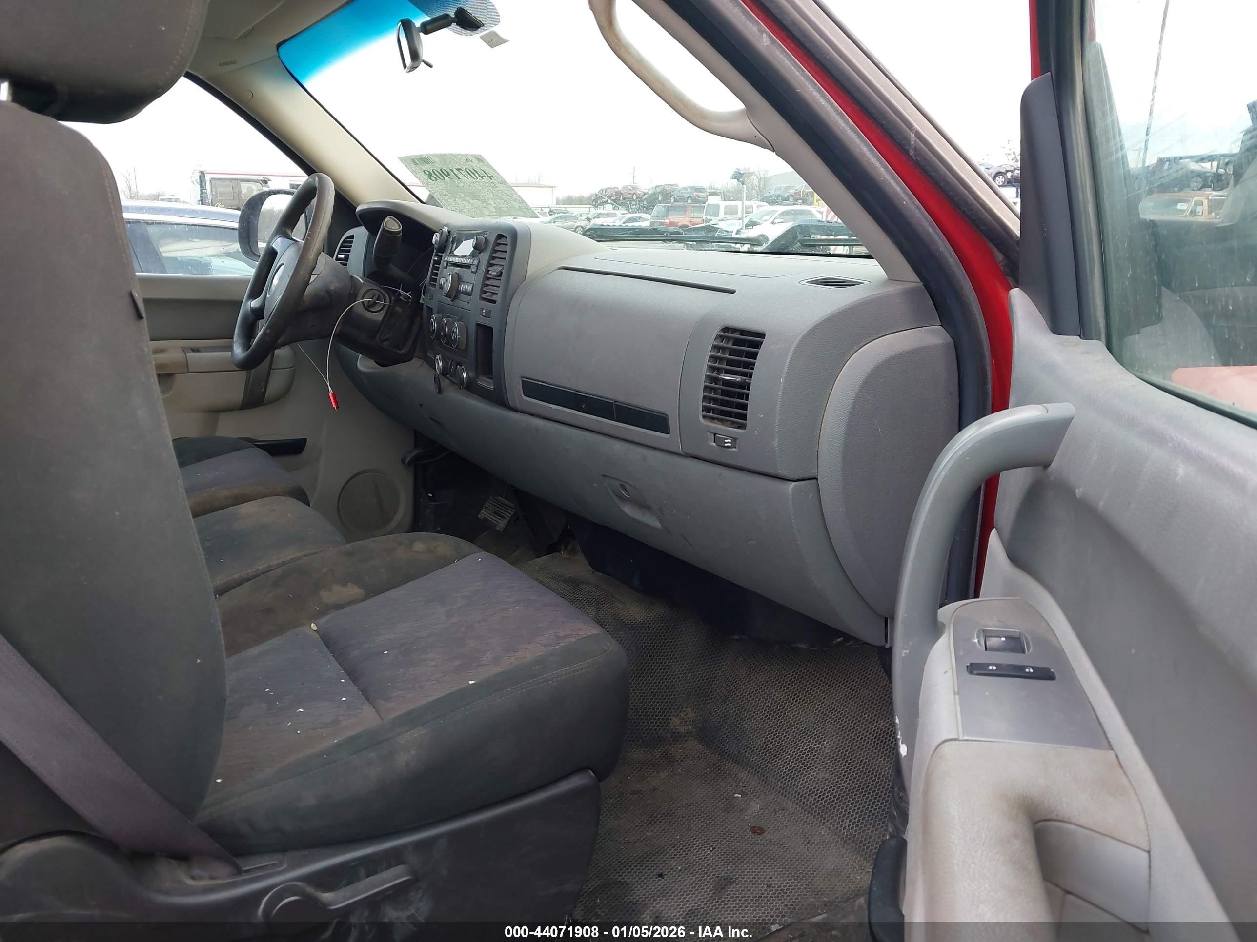 2012 Chevrolet Silverado 1500 Work Truck Red vin: 1GCNCPEX6CZ267994
