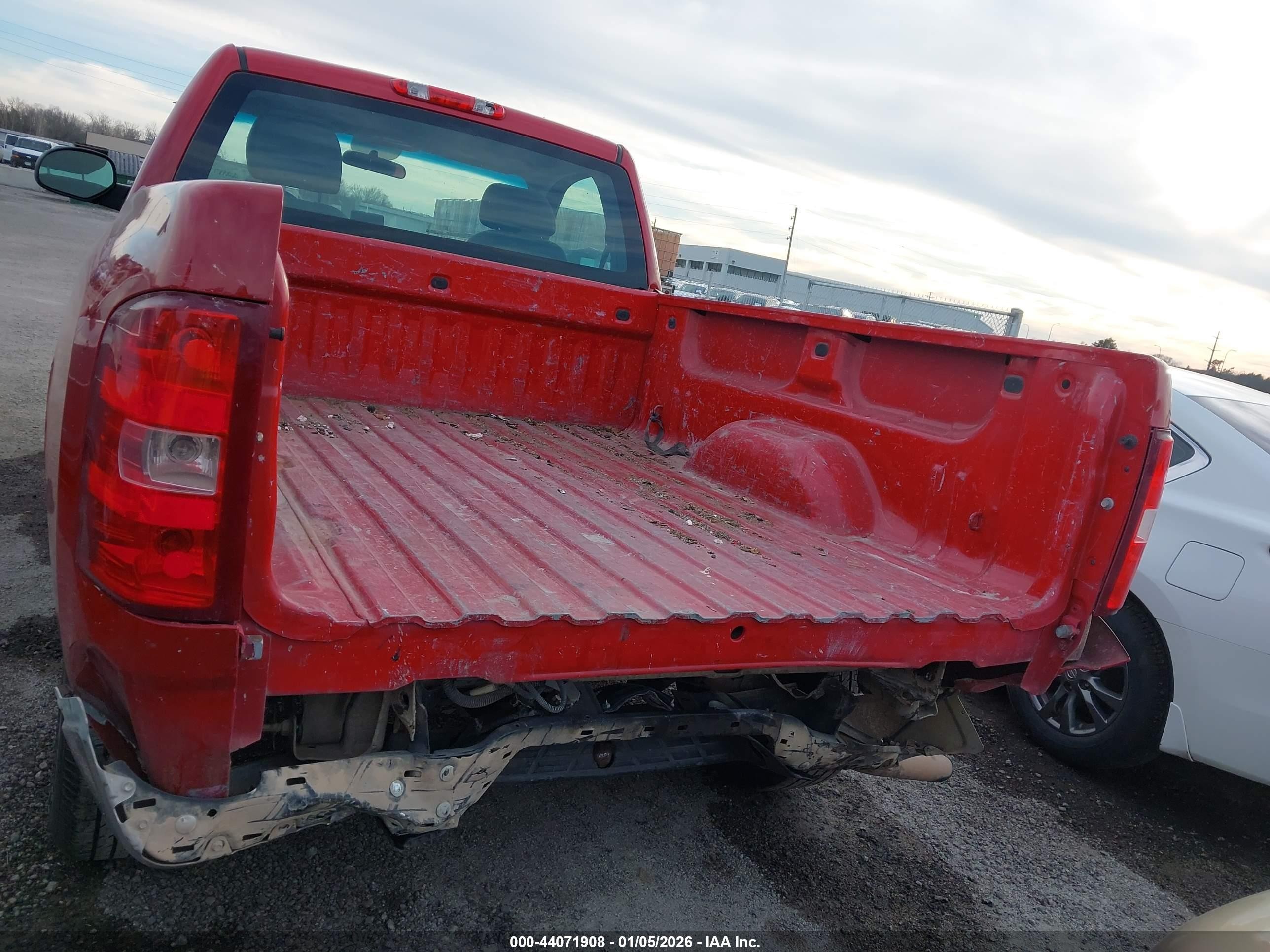 2012 Chevrolet Silverado 1500 Work Truck Red vin: 1GCNCPEX6CZ267994