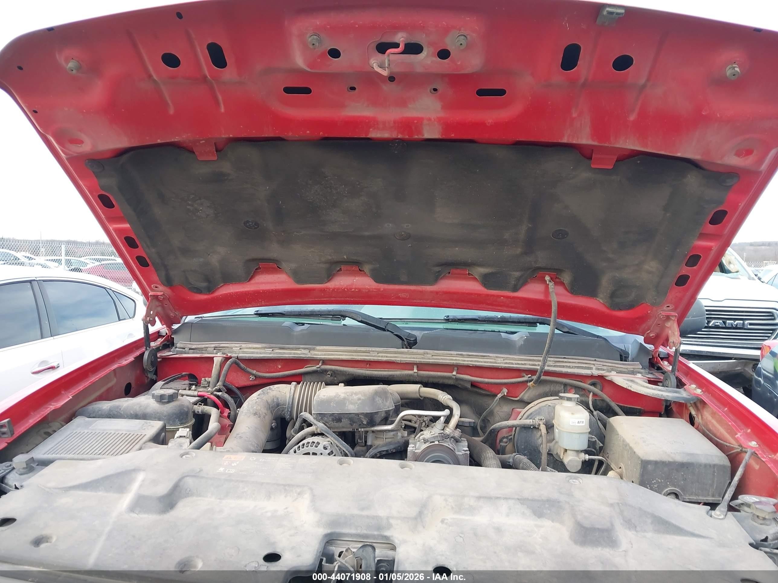 2012 Chevrolet Silverado 1500 Work Truck Red vin: 1GCNCPEX6CZ267994