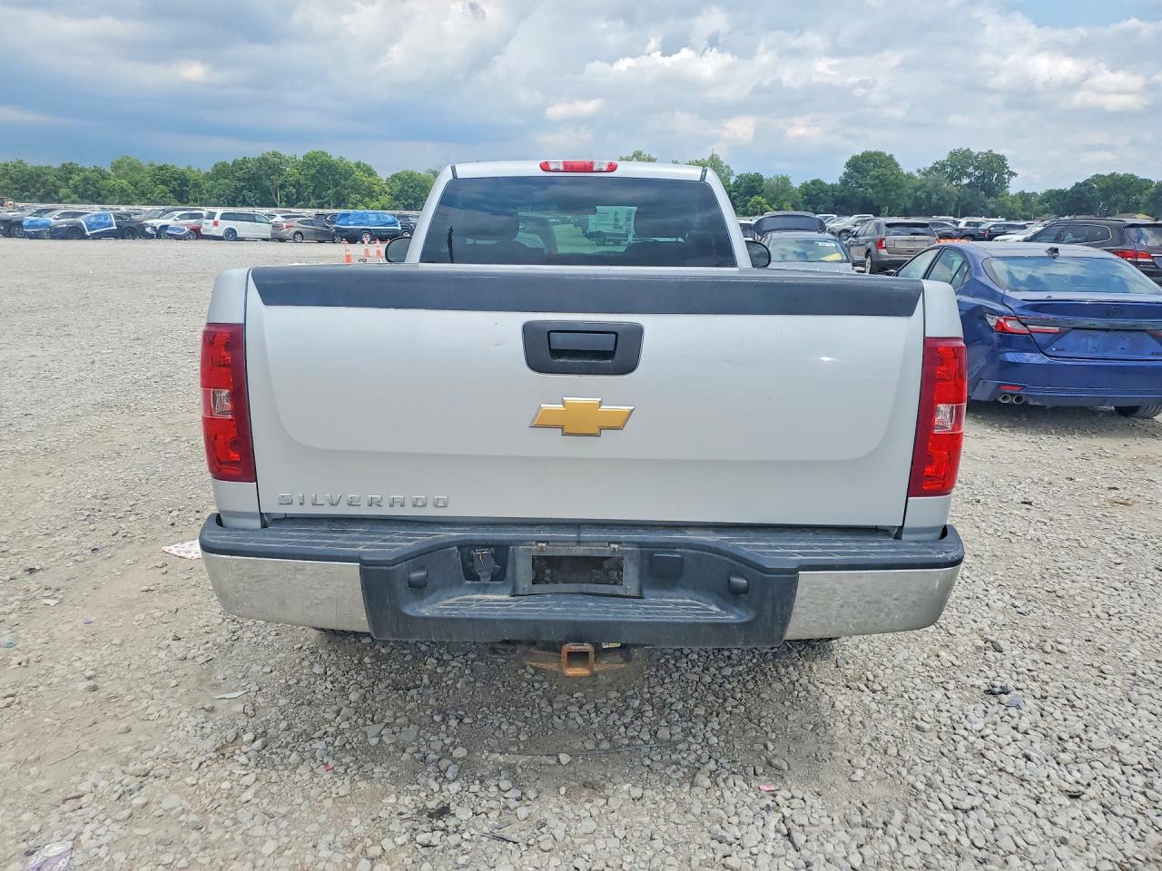 2012 Chevrolet Silverado C1500 Silver vin: 1GCNCPEX6CZ345531