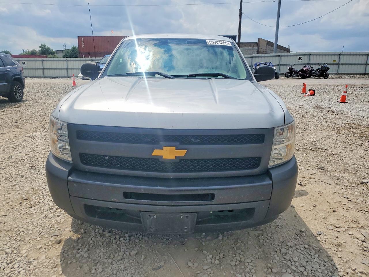 2012 Chevrolet Silverado C1500 Silver vin: 1GCNCPEX6CZ345531