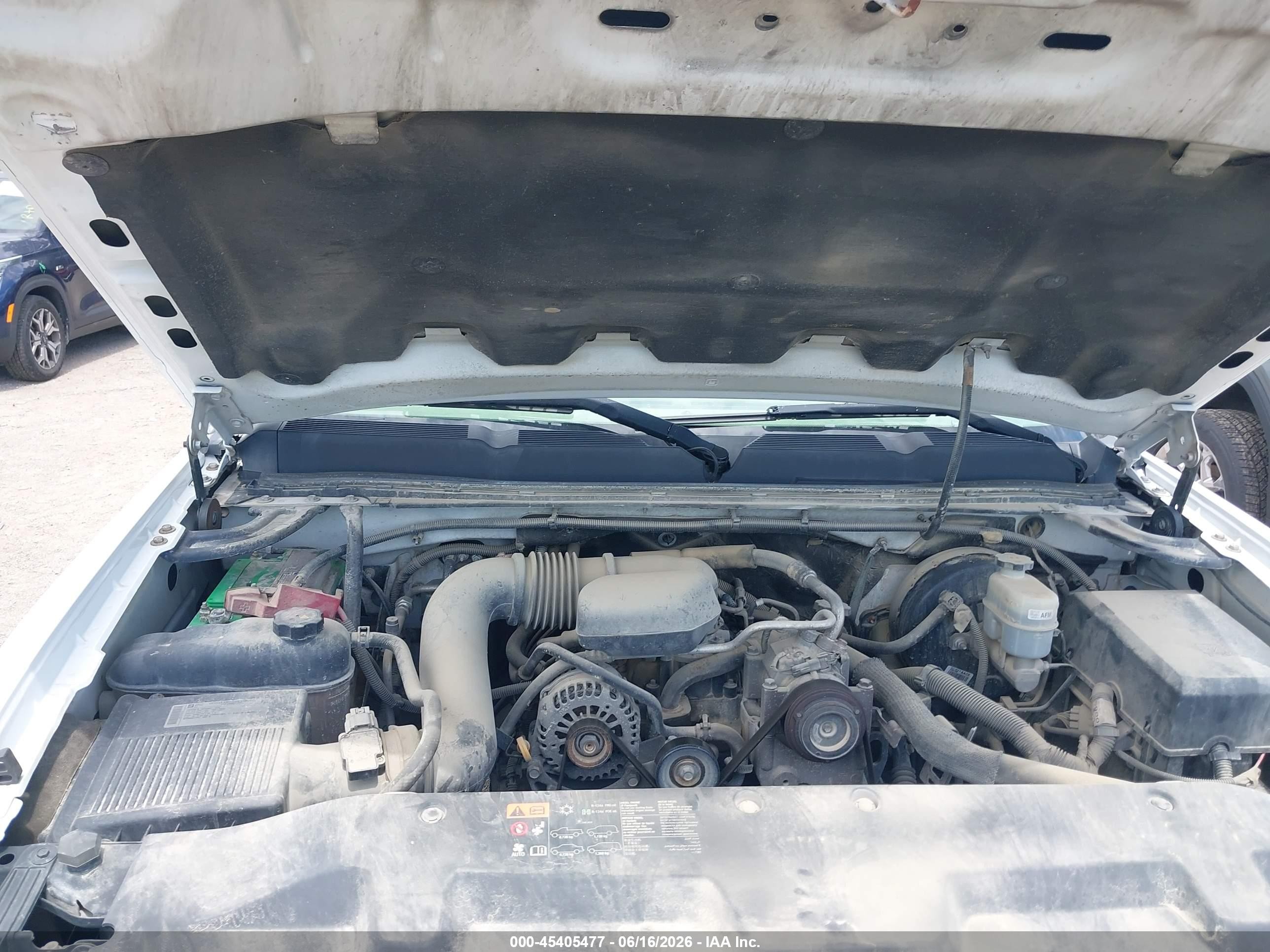2013 Chevrolet Silverado 1500 Work Truck White vin: 1GCNCPEX6DZ106028