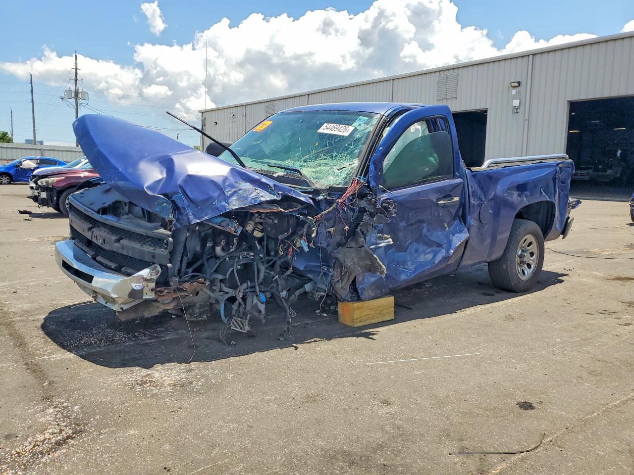 2013 Chevrolet Silverado C1500 Blue vin: 1GCNCPEX6DZ139305