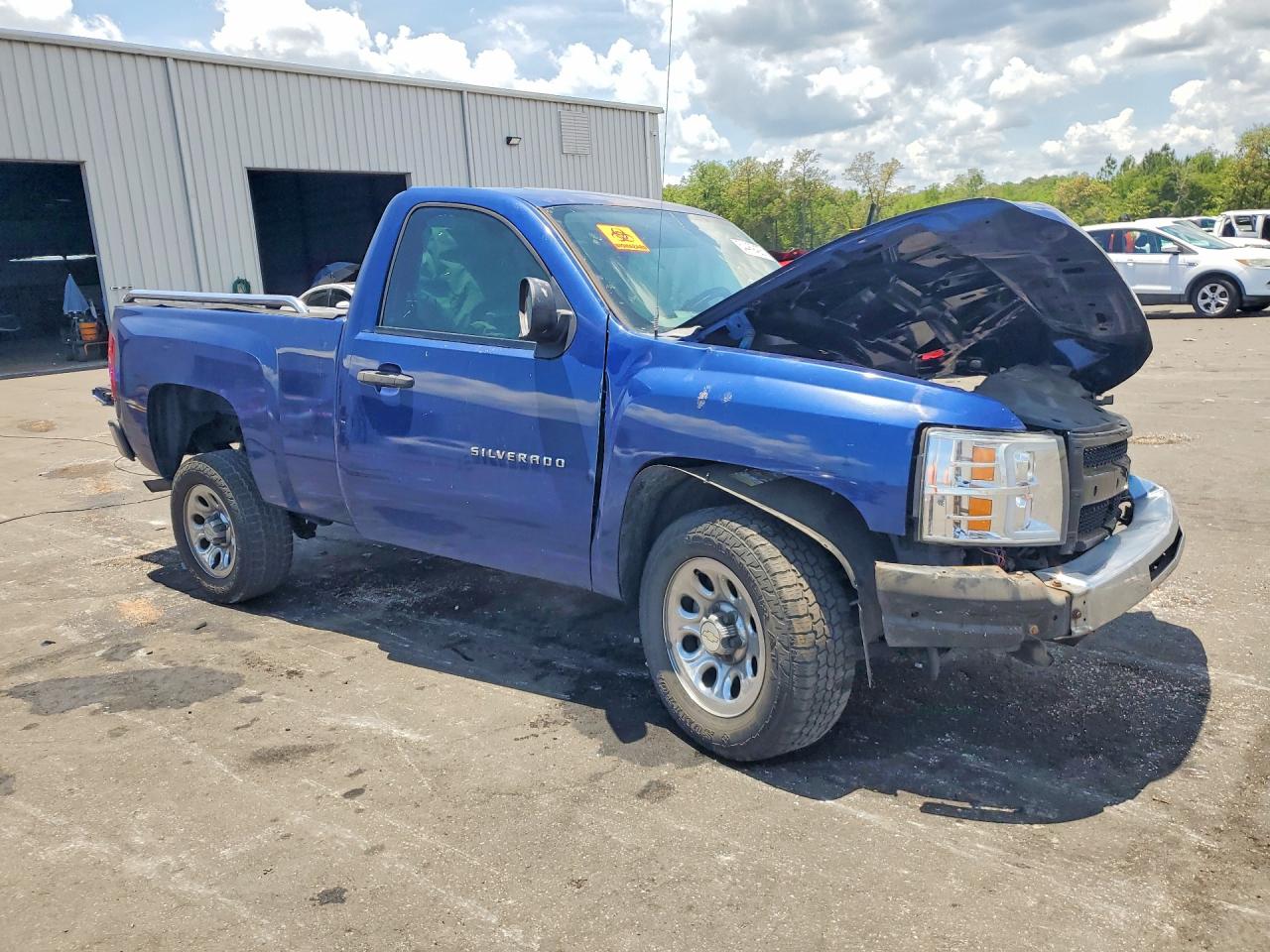 2013 Chevrolet Silverado C1500 Blue vin: 1GCNCPEX6DZ139305