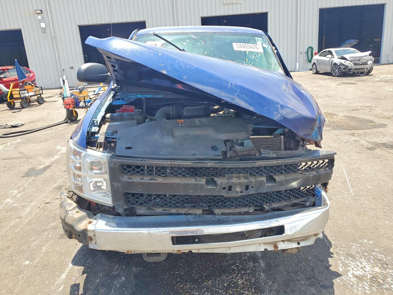 2013 Chevrolet Silverado C1500 Blue vin: 1GCNCPEX6DZ139305