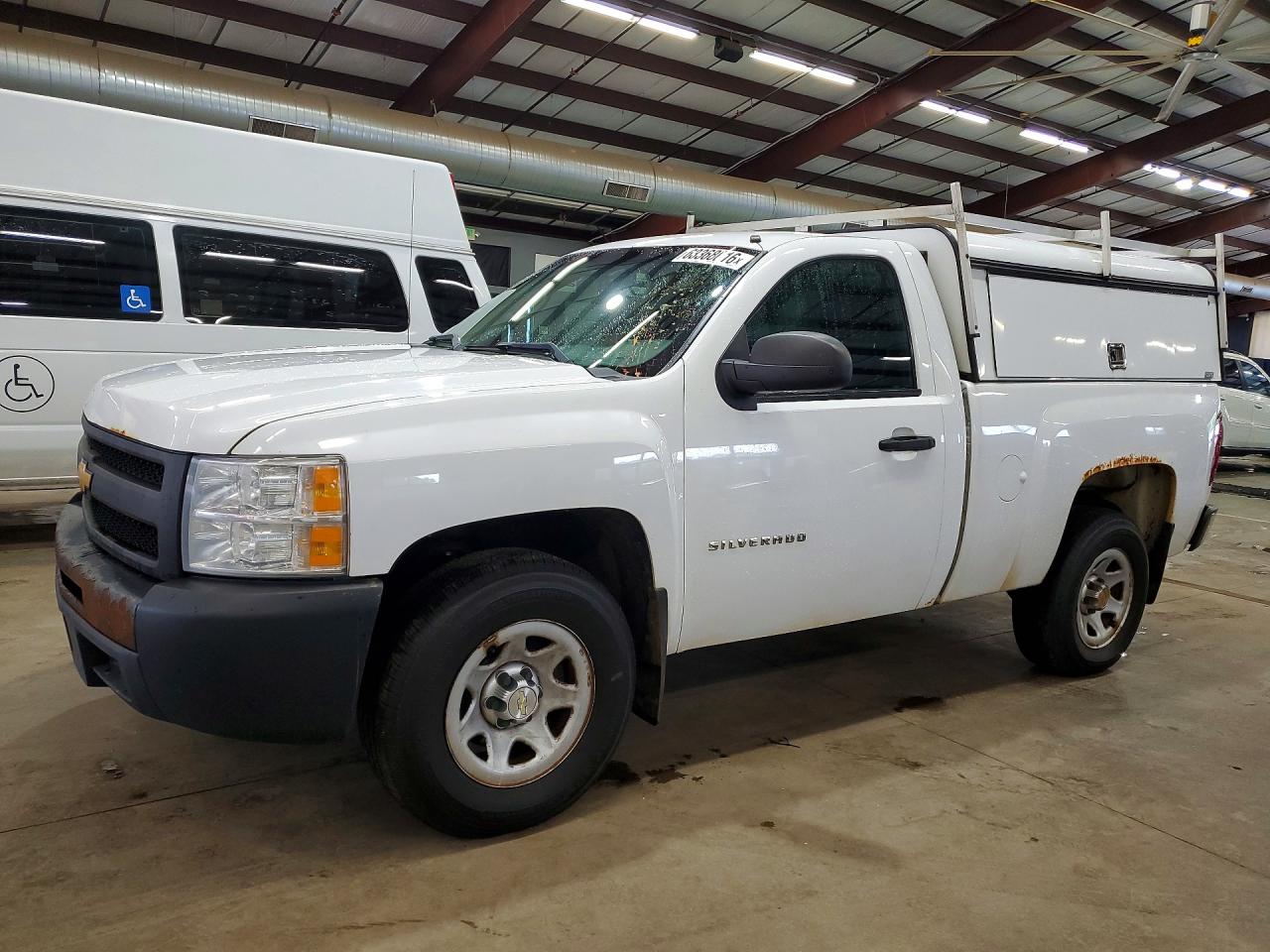 2013 Chevrolet Silverado C1500 White vin: 1GCNCPEX6DZ382631