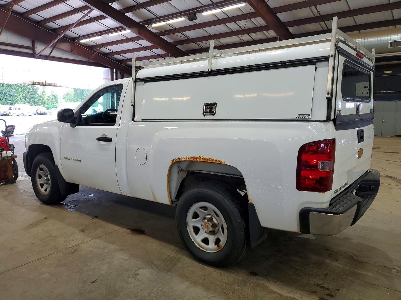 2013 Chevrolet Silverado C1500 White vin: 1GCNCPEX6DZ382631
