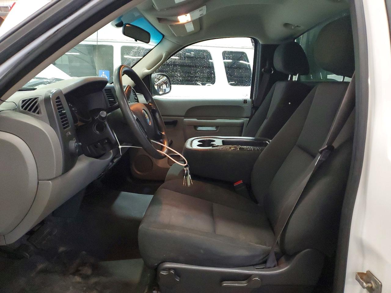 2013 Chevrolet Silverado C1500 White vin: 1GCNCPEX6DZ382631