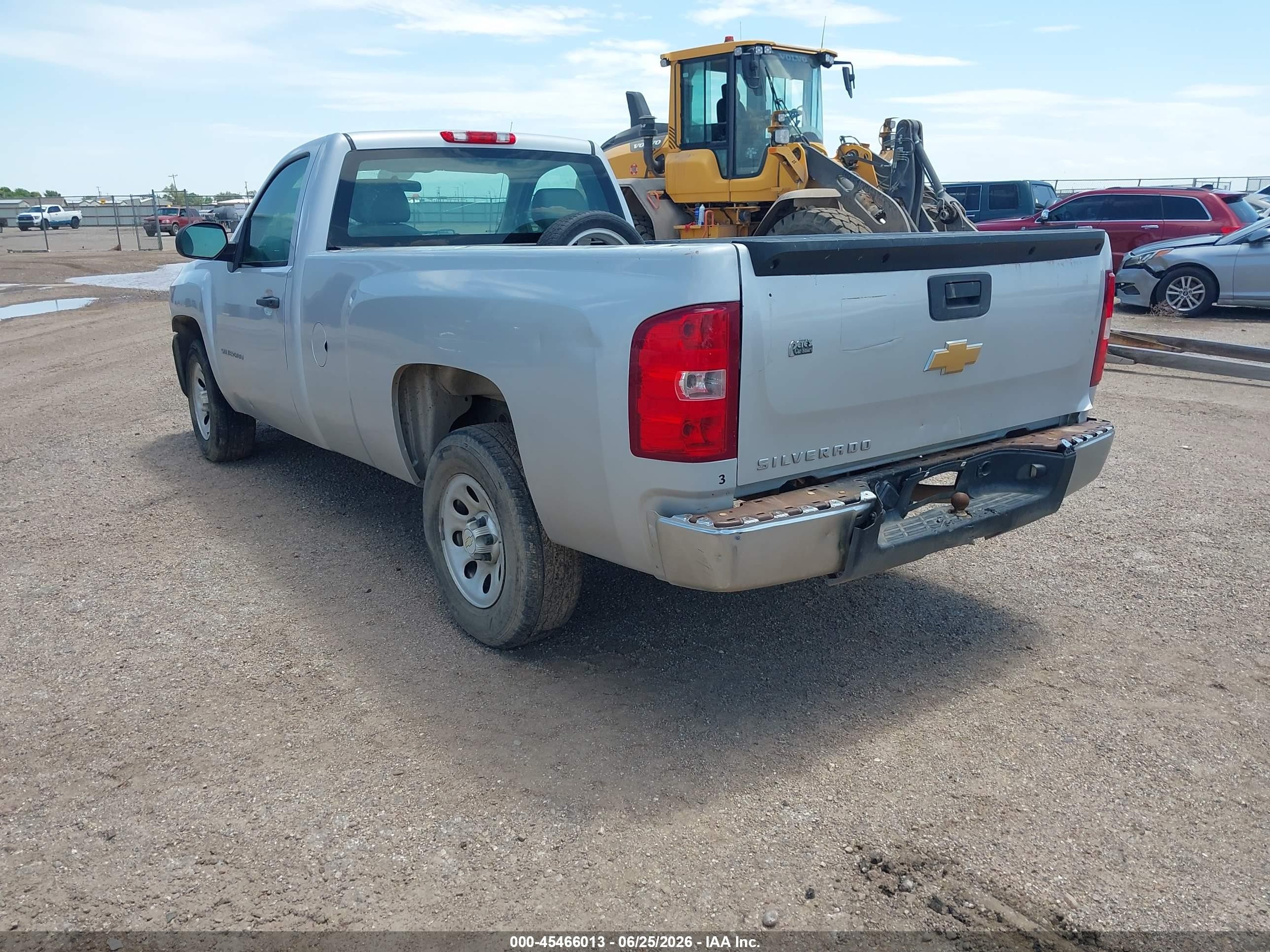 2012 Chevrolet Silverado 1500 Work Truck Gray vin: 1GCNCPEX7CZ114136