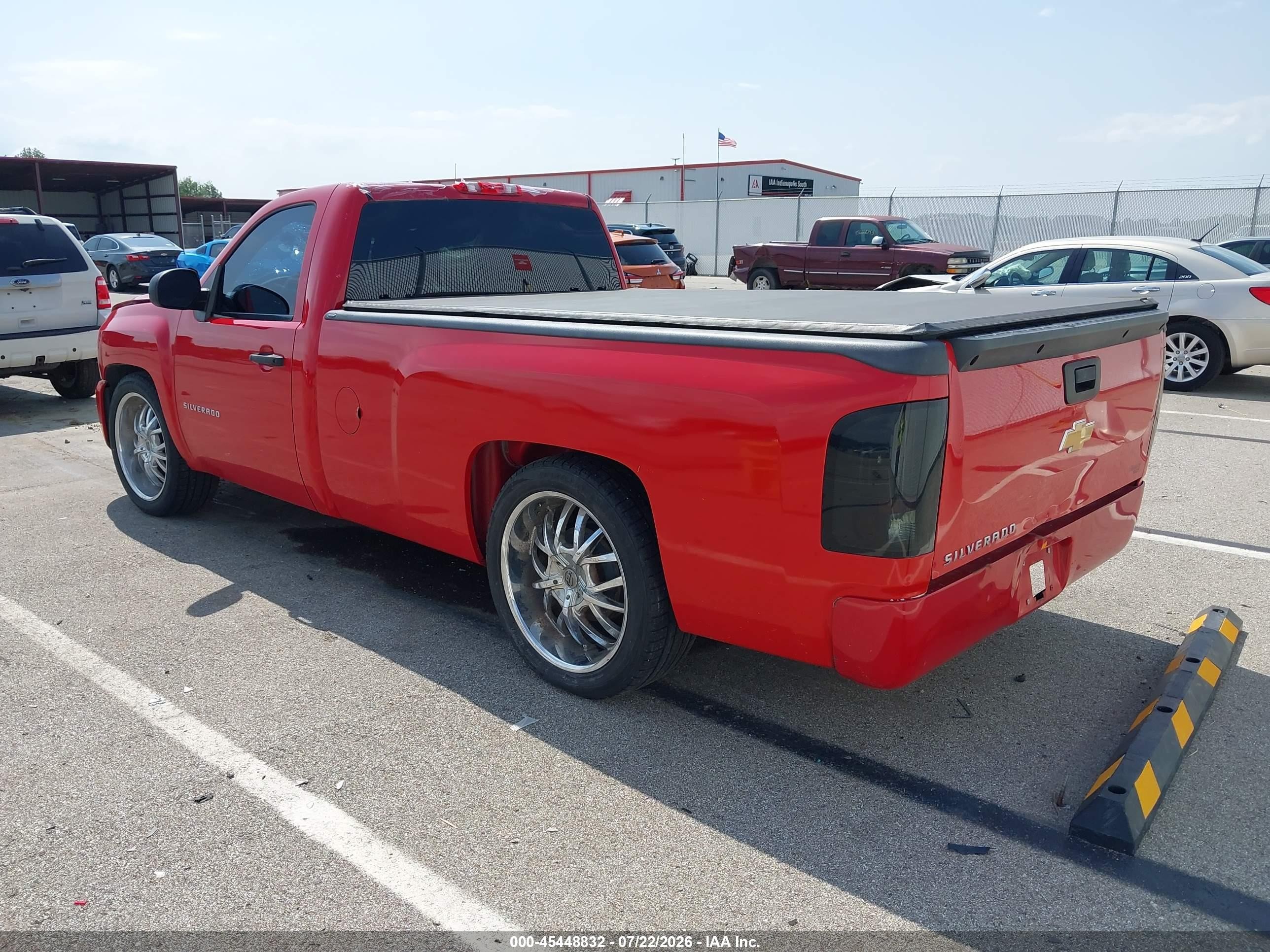 2012 Chevrolet Silverado 1500 Work Truck Red vin: 1GCNCPEX7CZ295531