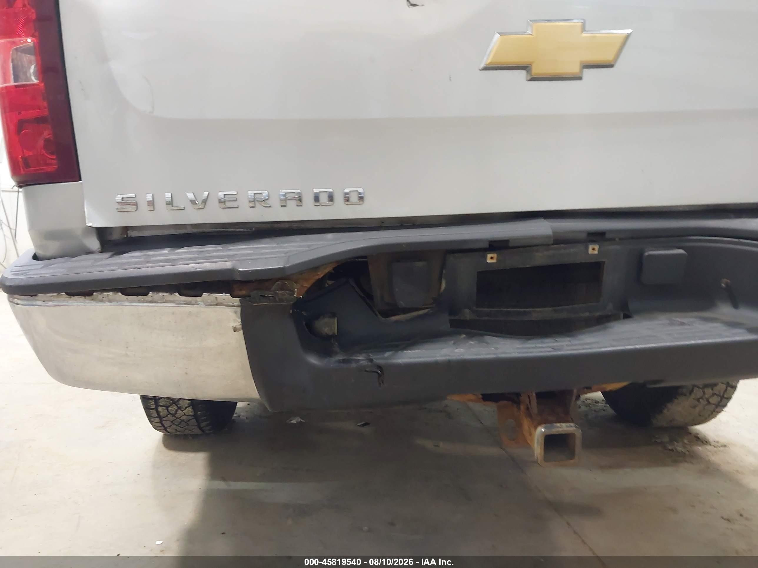 2012 Chevrolet Silverado 1500 Work Truck Silver vin: 1GCNCPEX7CZ345294