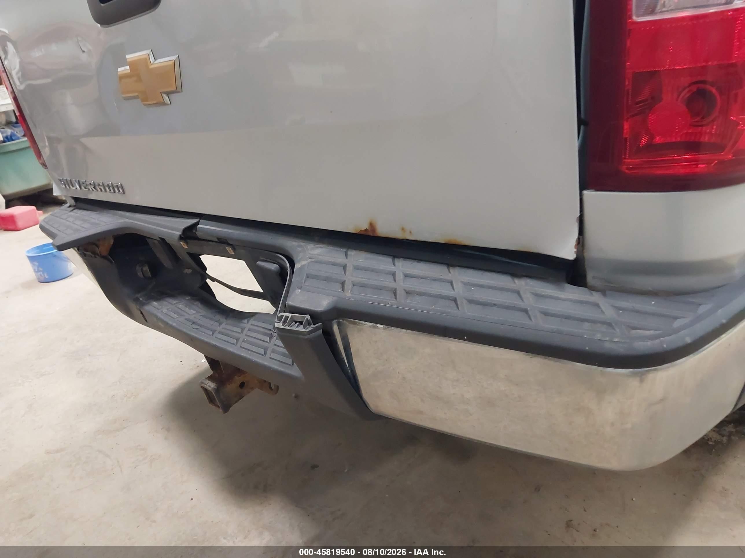 2012 Chevrolet Silverado 1500 Work Truck Silver vin: 1GCNCPEX7CZ345294