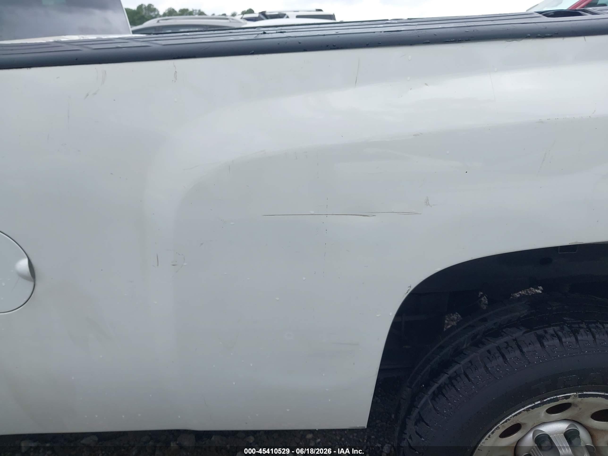 2013 Chevrolet Silverado 1500 Work Truck White vin: 1GCNCPEX7DZ173155