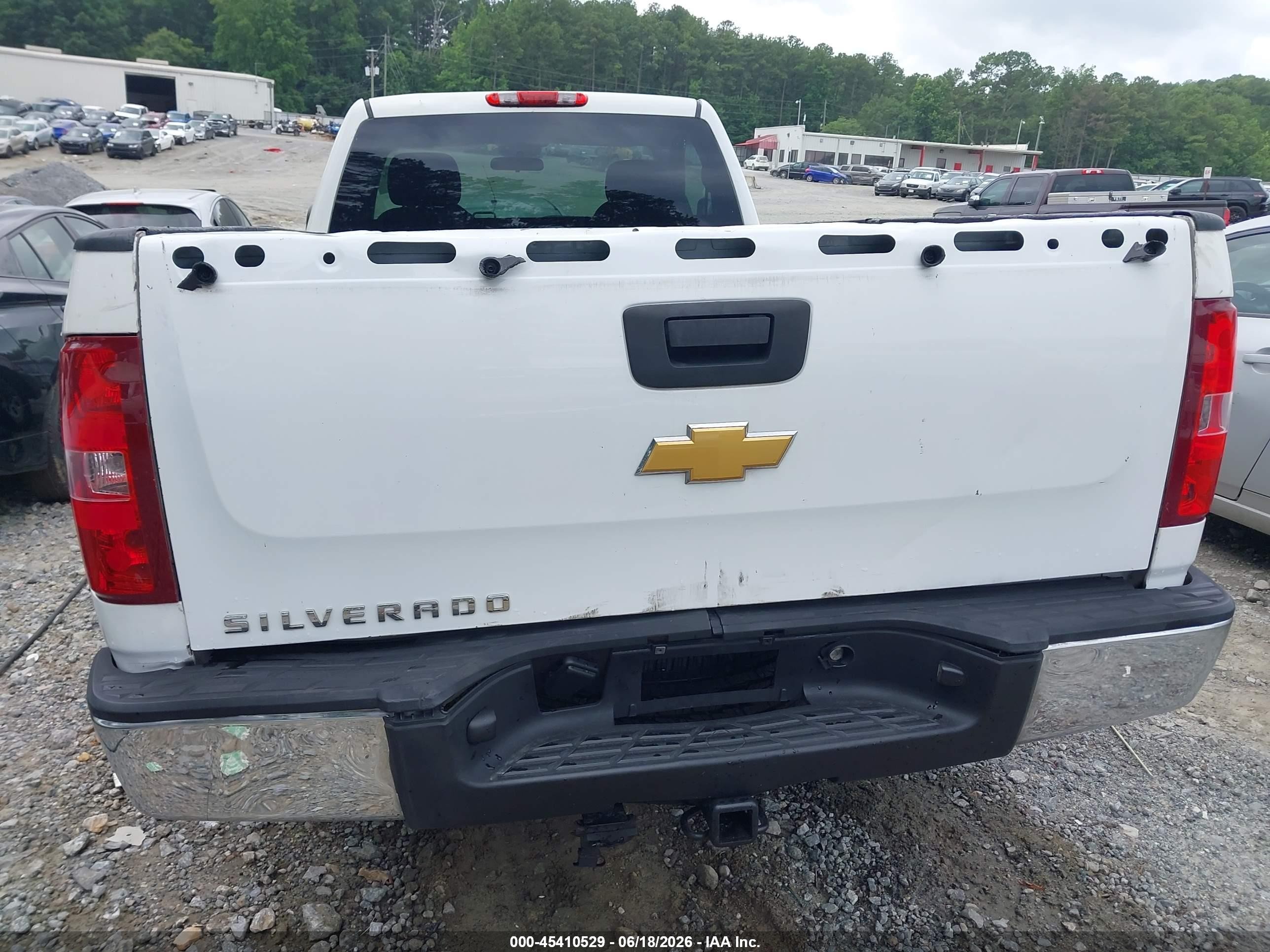2013 Chevrolet Silverado 1500 Work Truck White vin: 1GCNCPEX7DZ173155