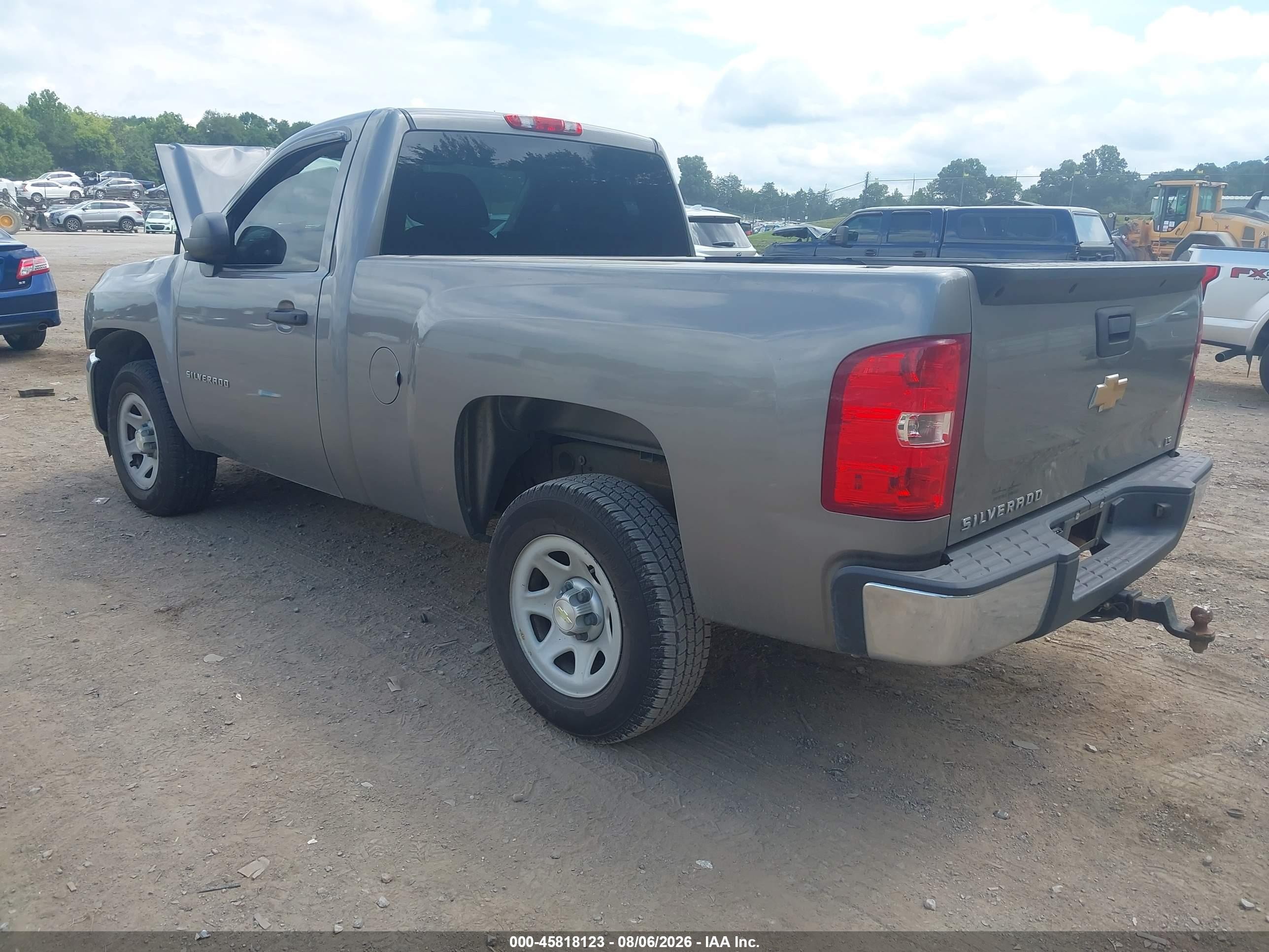 2013 Chevrolet Silverado 1500 Work Truck Серый vin: 1GCNCPEX7DZ211497