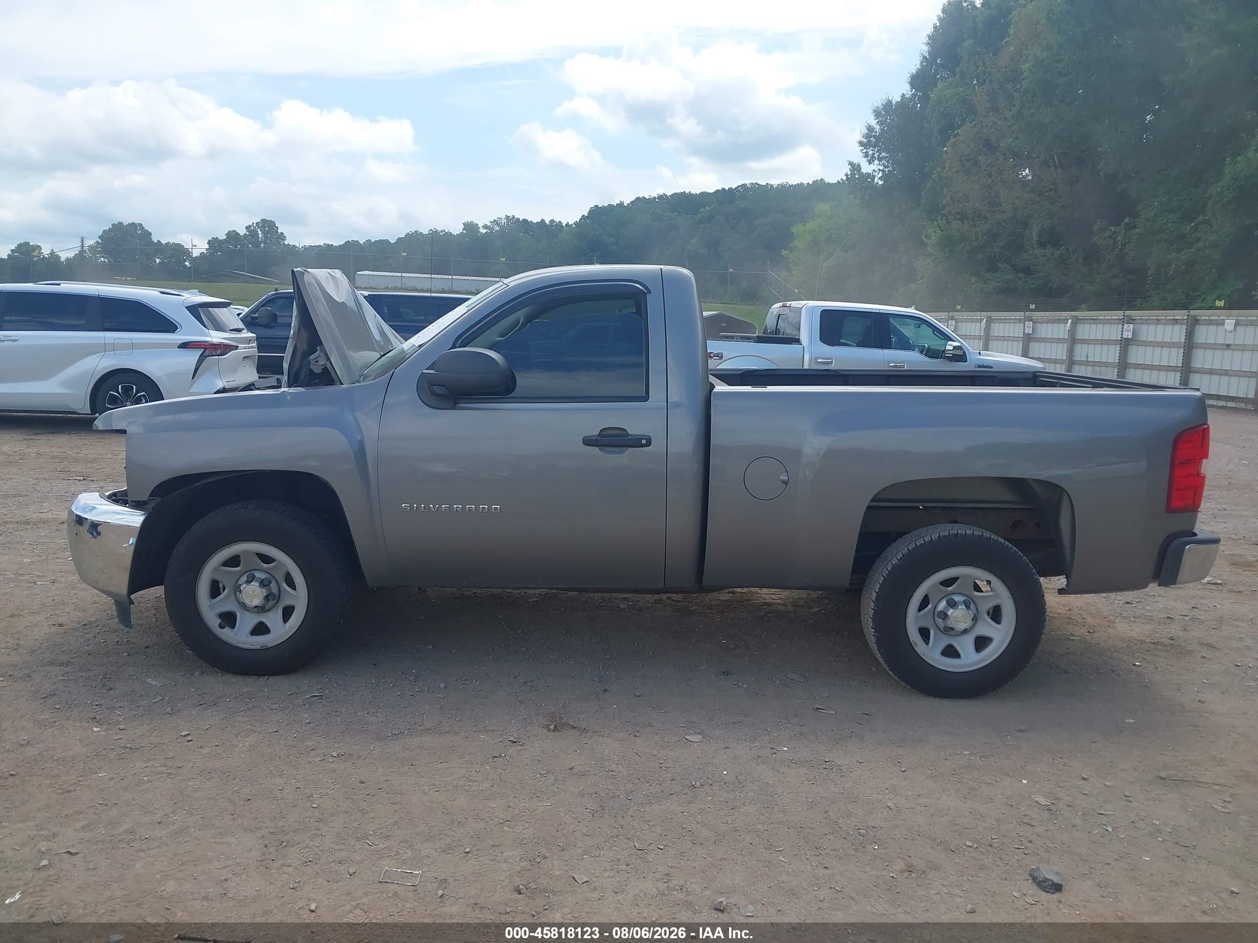 2013 Chevrolet Silverado 1500 Work Truck Серый vin: 1GCNCPEX7DZ211497