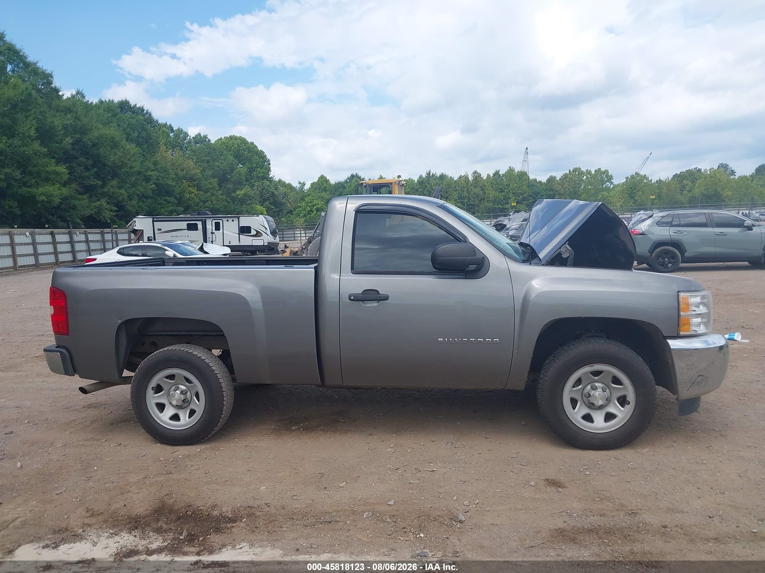 2013 Chevrolet Silverado 1500 Work Truck Серый vin: 1GCNCPEX7DZ211497