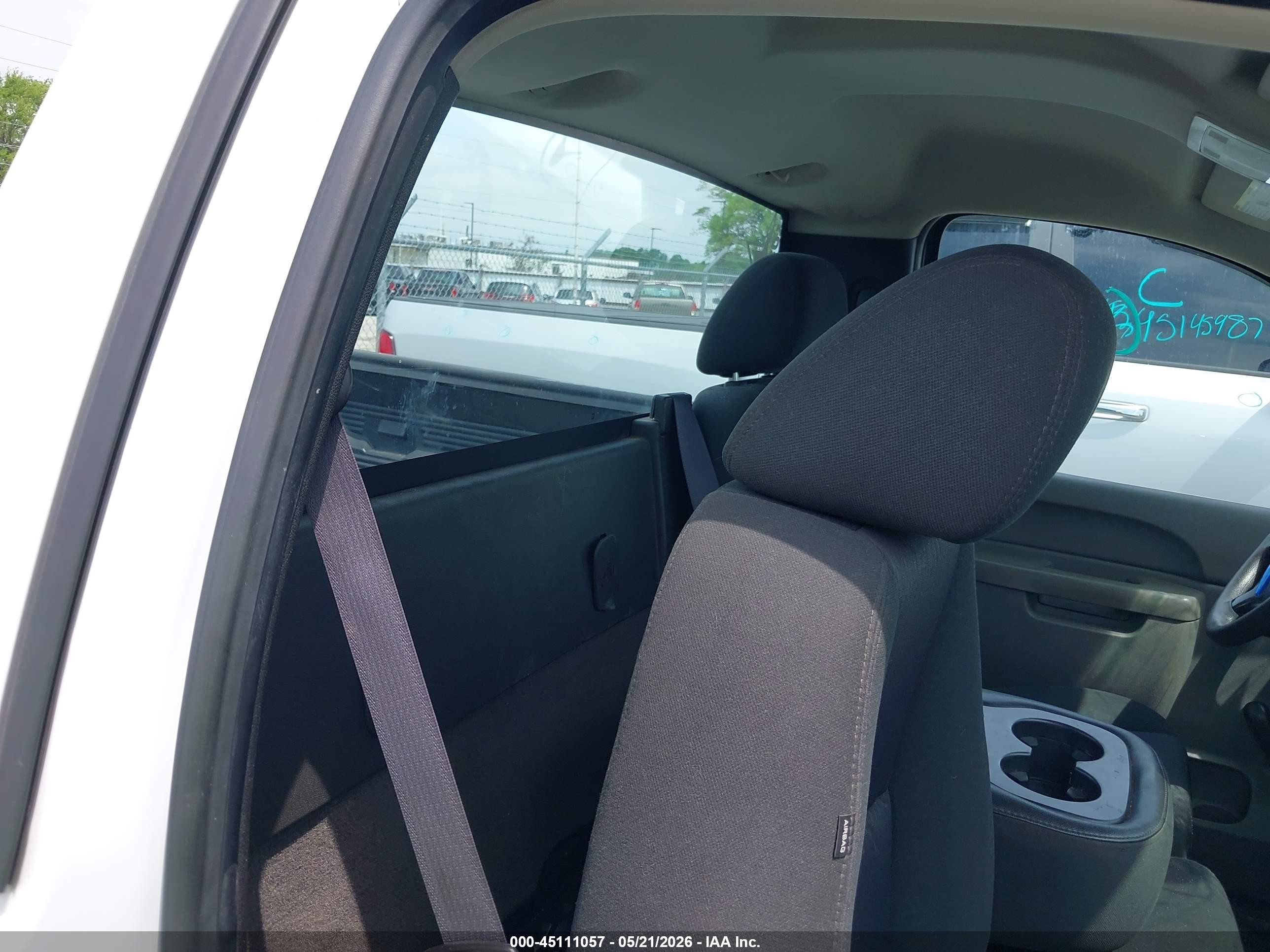 2013 Chevrolet Silverado 1500 Work Truck White vin: 1GCNCPEX7DZ287558