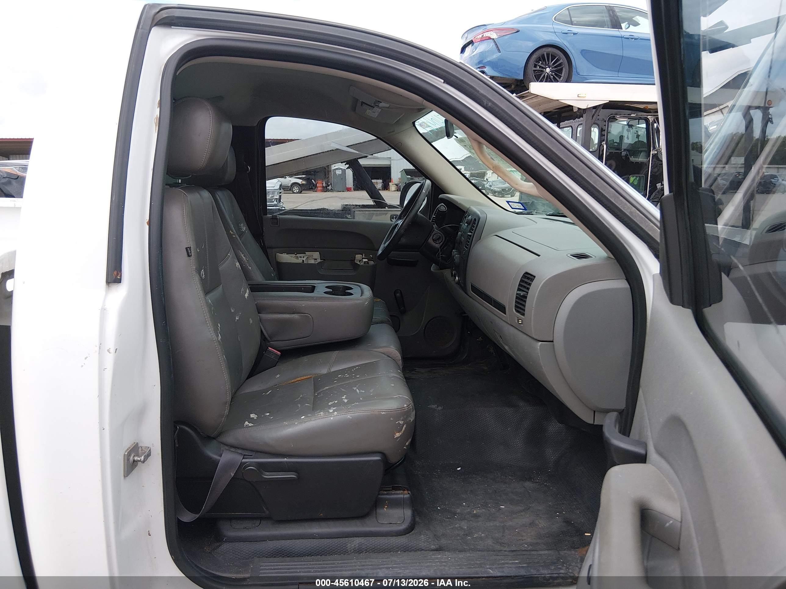 2013 Chevrolet Silverado 1500 Work Truck White vin: 1GCNCPEX7DZ313267