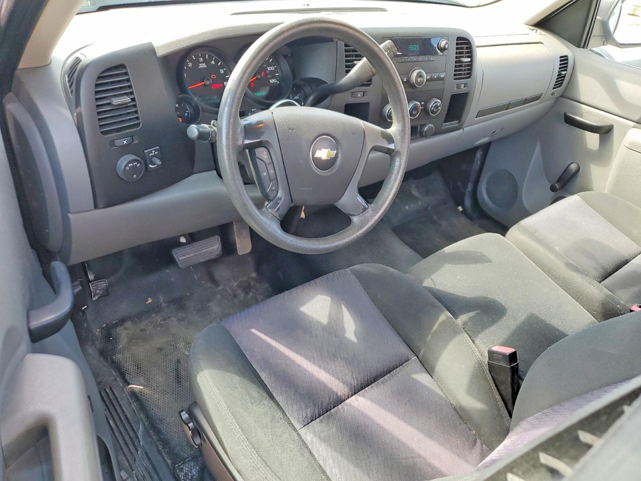 2013 Chevrolet Silverado C1500 Silver vin: 1GCNCPEX7DZ413398