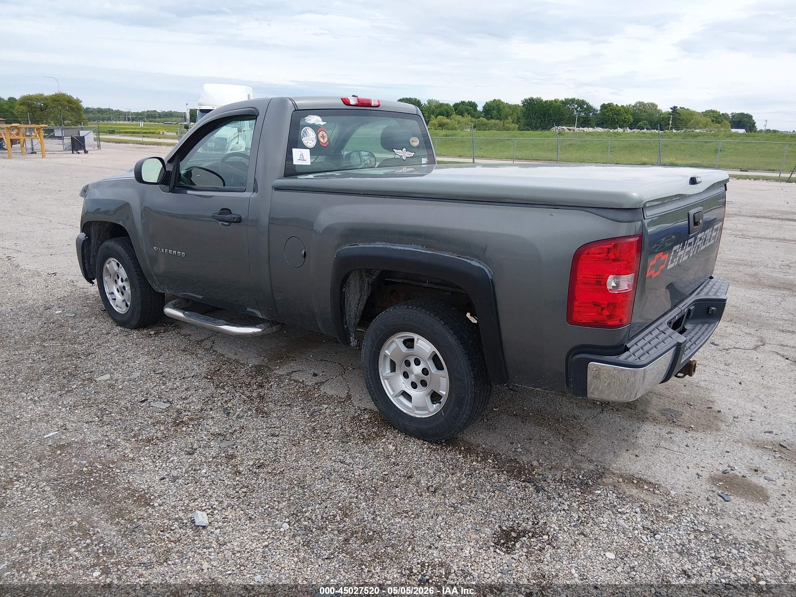 2011 Chevrolet Silverado 1500 Work Truck Серый vin: 1GCNCPEX8BZ345500