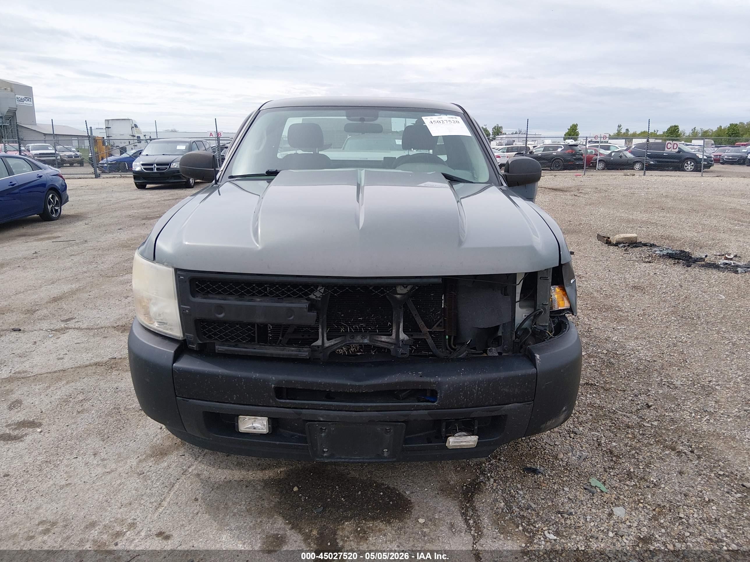 2011 Chevrolet Silverado 1500 Work Truck Серый vin: 1GCNCPEX8BZ345500