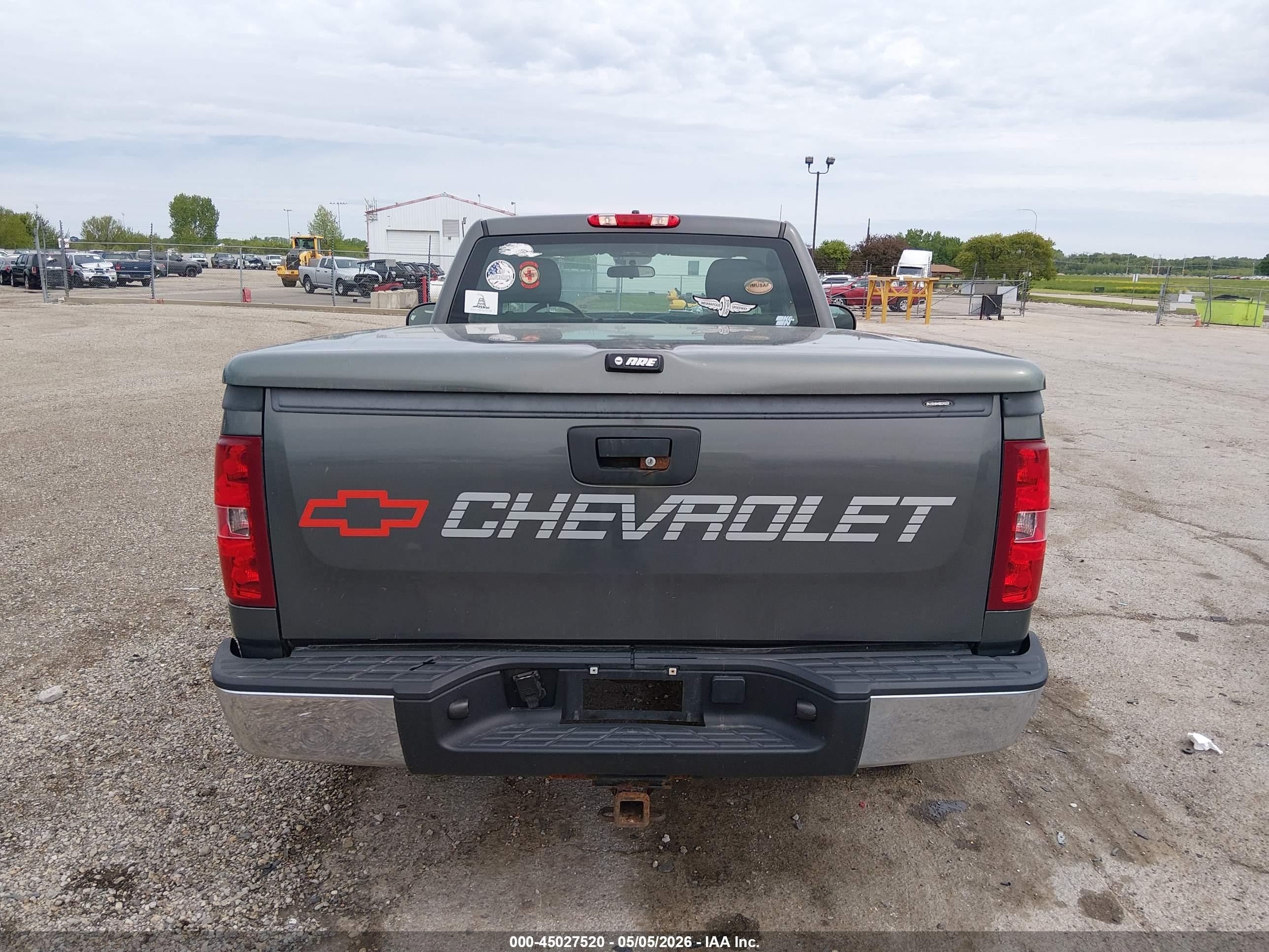 2011 Chevrolet Silverado 1500 Work Truck Серый vin: 1GCNCPEX8BZ345500