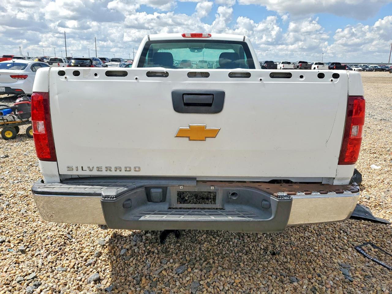 2012 Chevrolet Silverado C1500 White vin: 1GCNCPEX8CZ130149