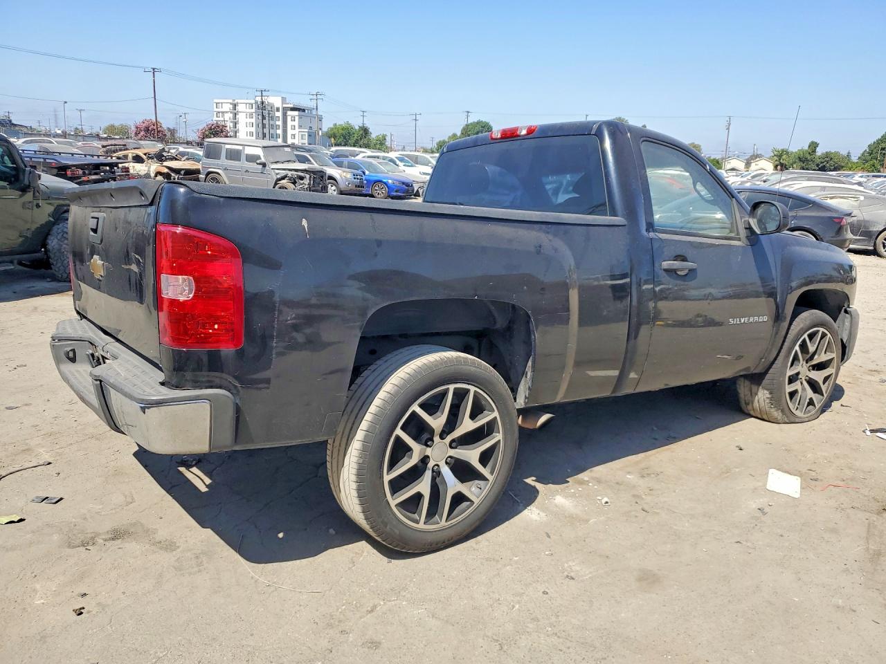 2012 Chevrolet Silverado C1500 Черный vin: 1GCNCPEX8CZ135934